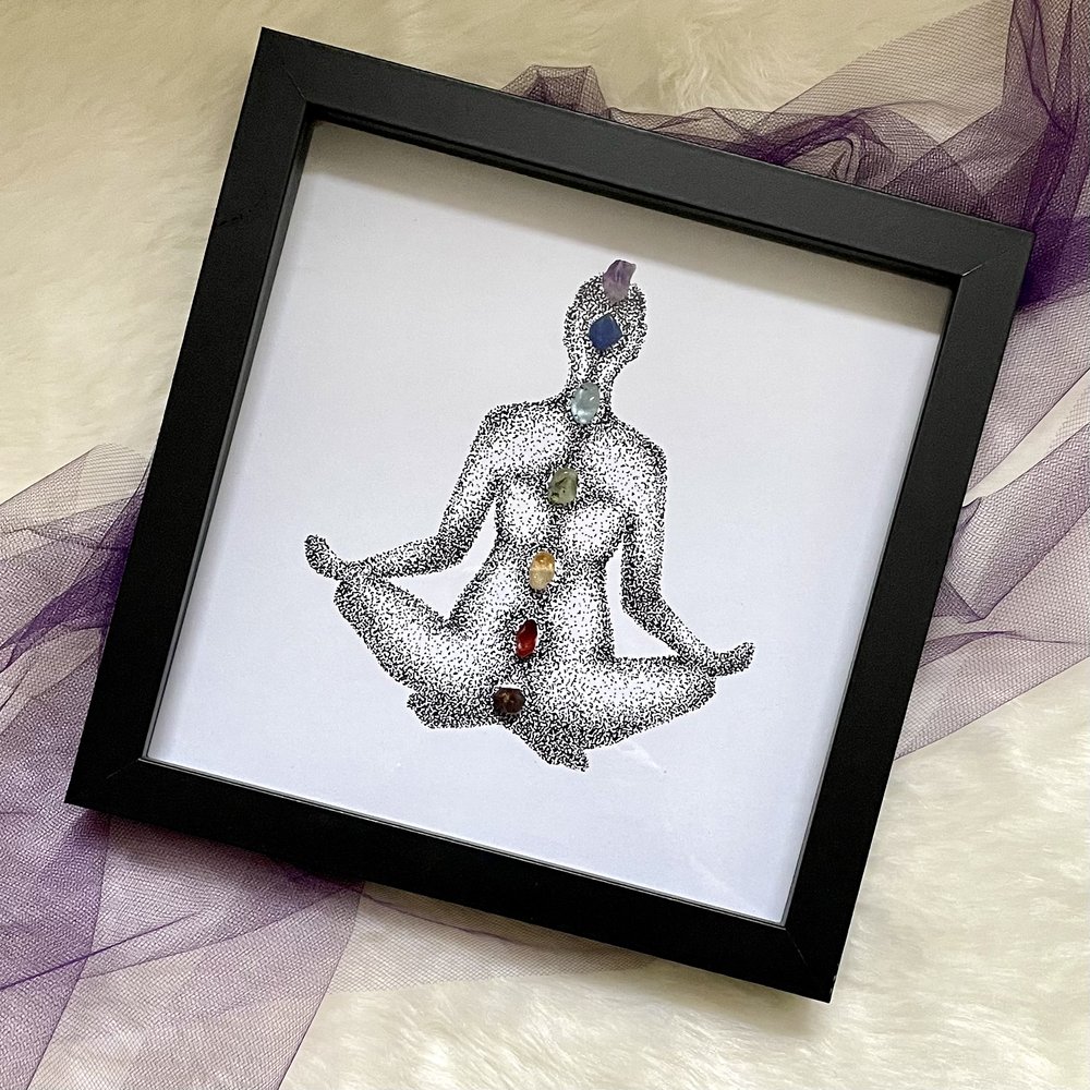 Aligned Framed Crystal Art — Conscious Creation Co.