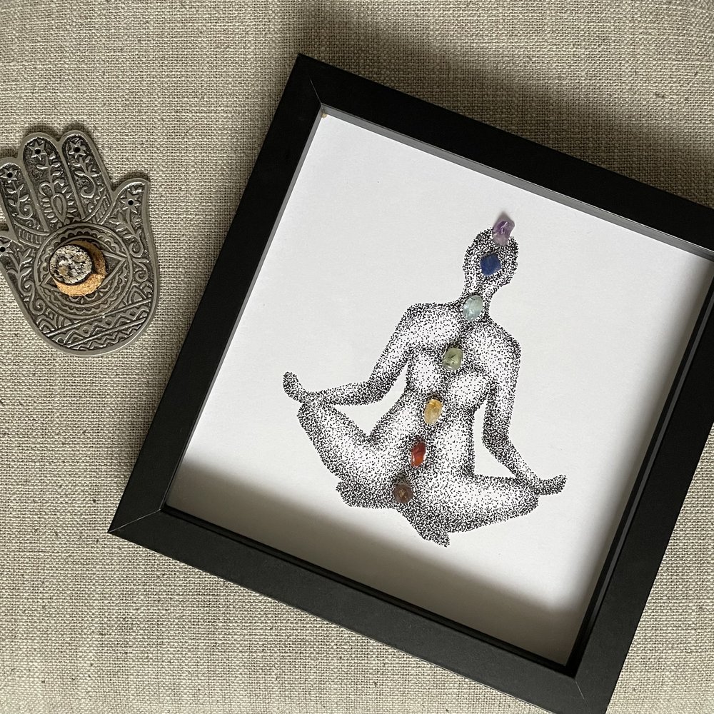 Aligned Framed Crystal Art — Conscious Creation Co.