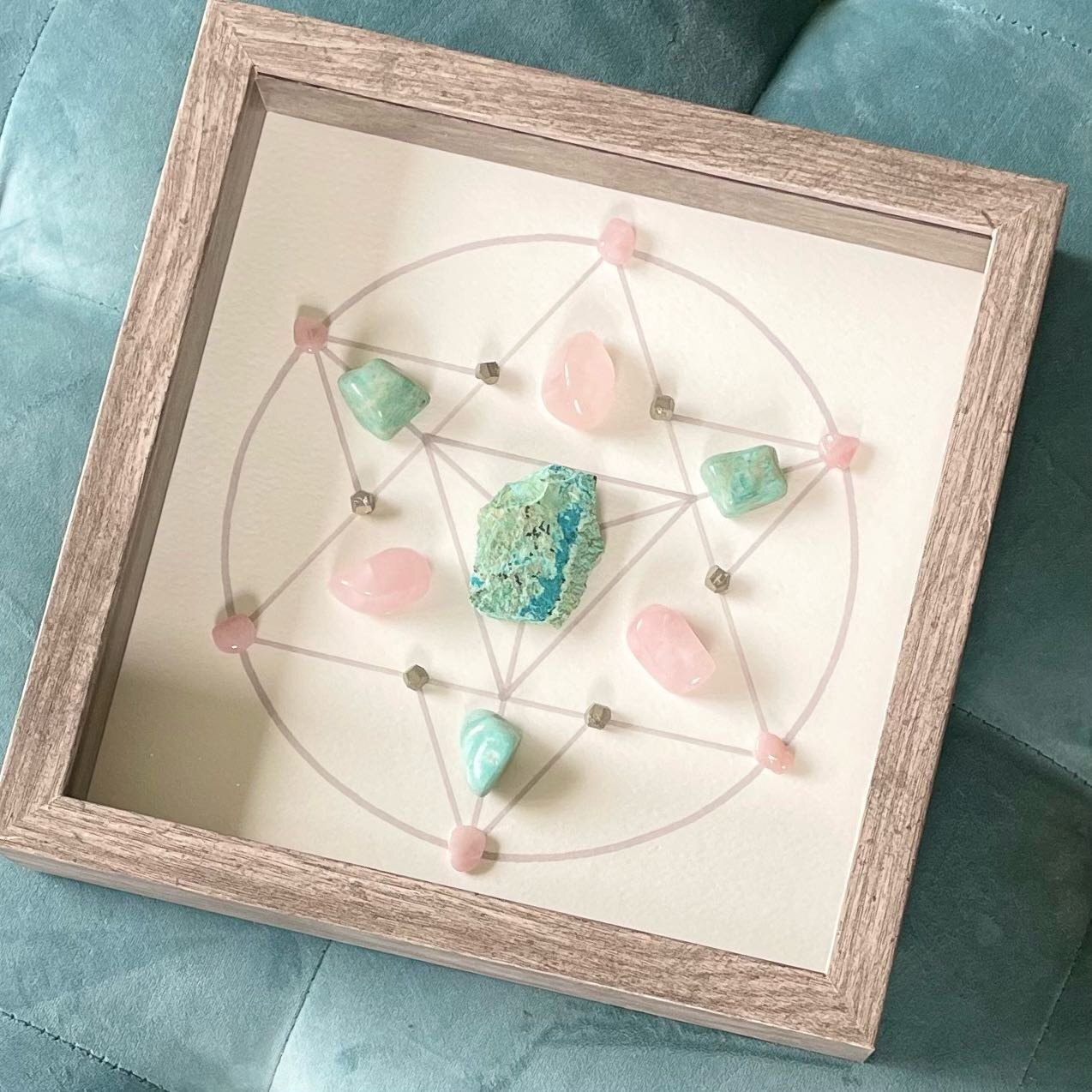 One of my new favorites, the SELF-CARE crystal grid will be at the show this weekend!!!

https://www.facebook.com/events/460238295875015

Mantra reads: I&rsquo;m a sacred being whose light shines brightest when I lovingly honor my own needs. 

Come v