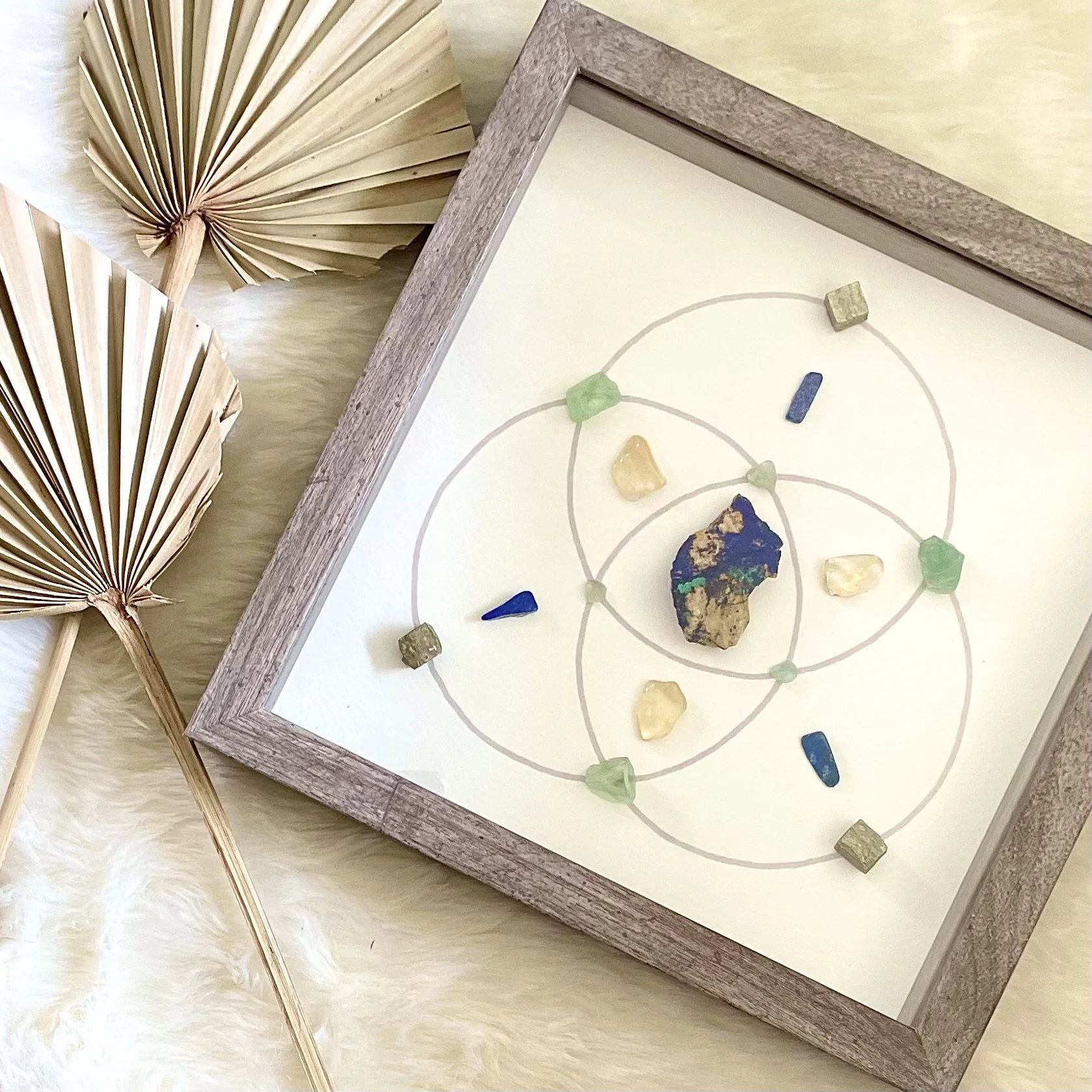 Conscious Creation Co. | Shop Framed Crystal Grids | Sacred Space ...