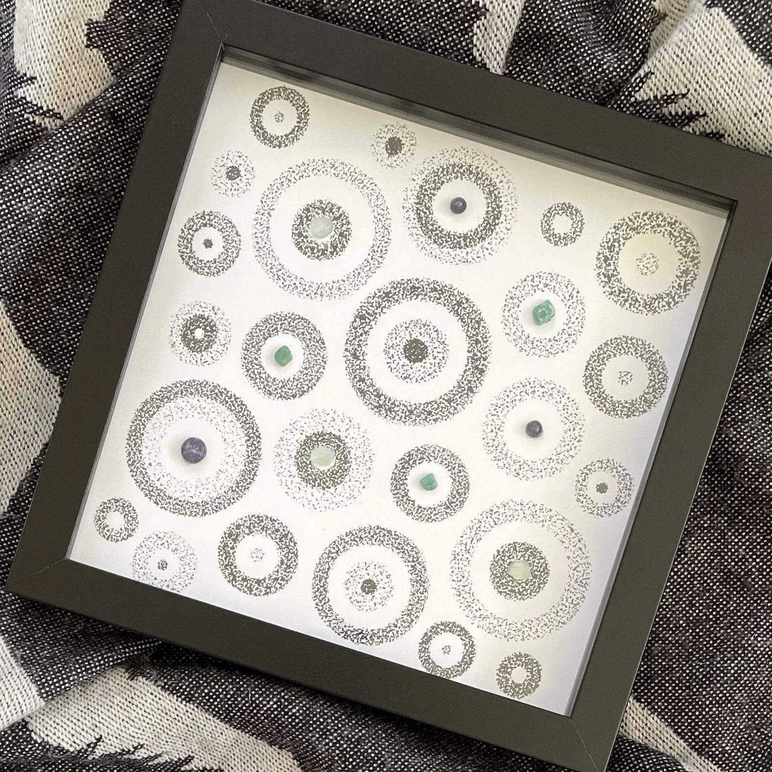 Evil Eye Crystal Art