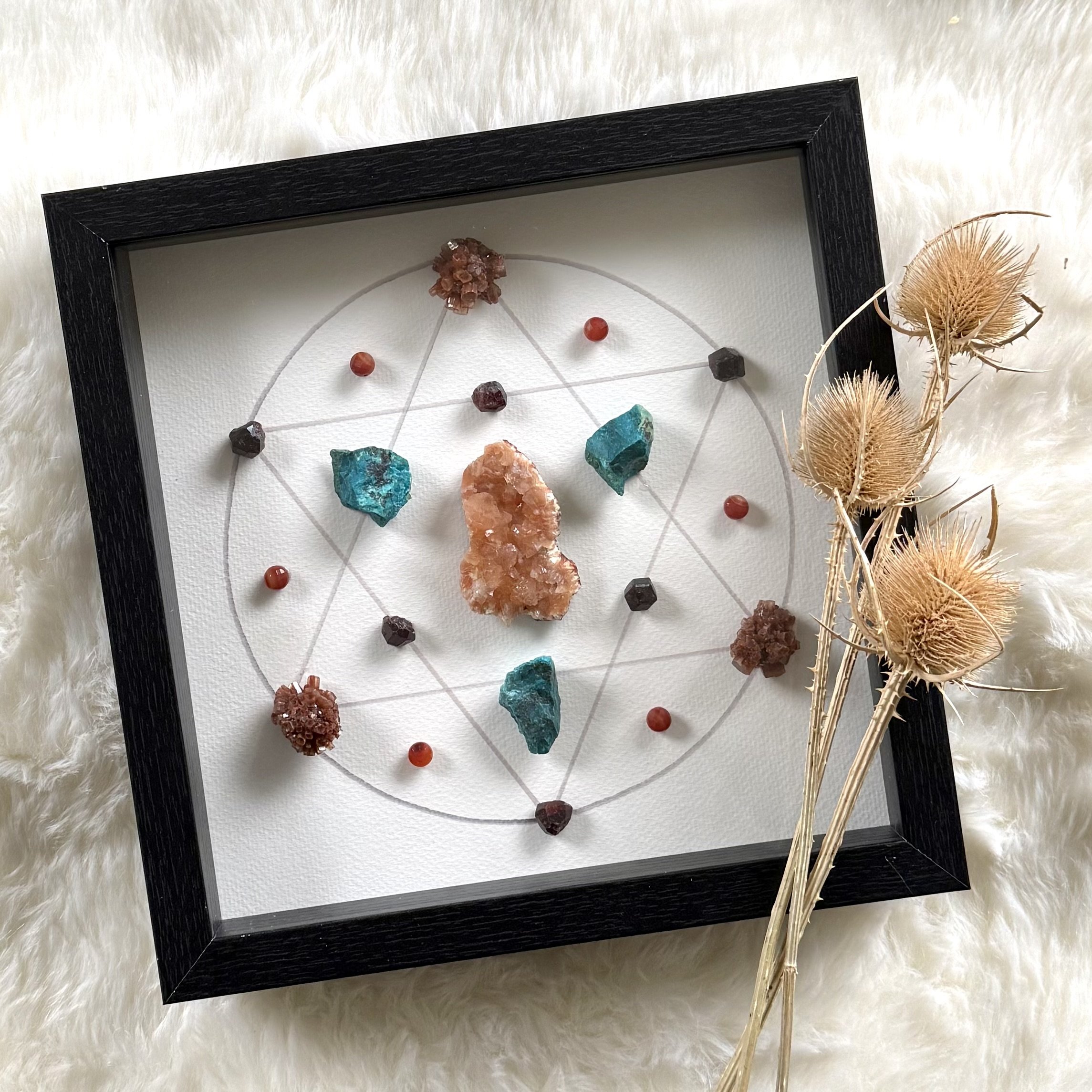 Harmony Framed Crystal Grid