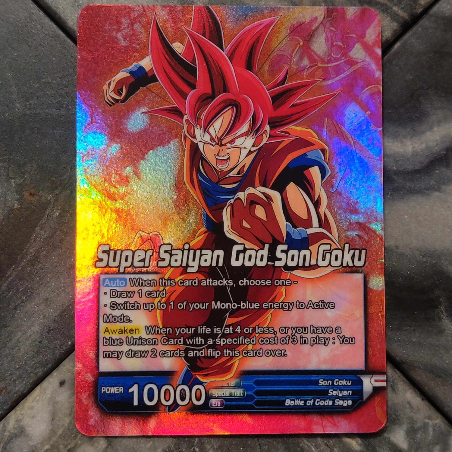 Super Saiyan God Son Goku // SSGSS Son Goku, The Soul Striker