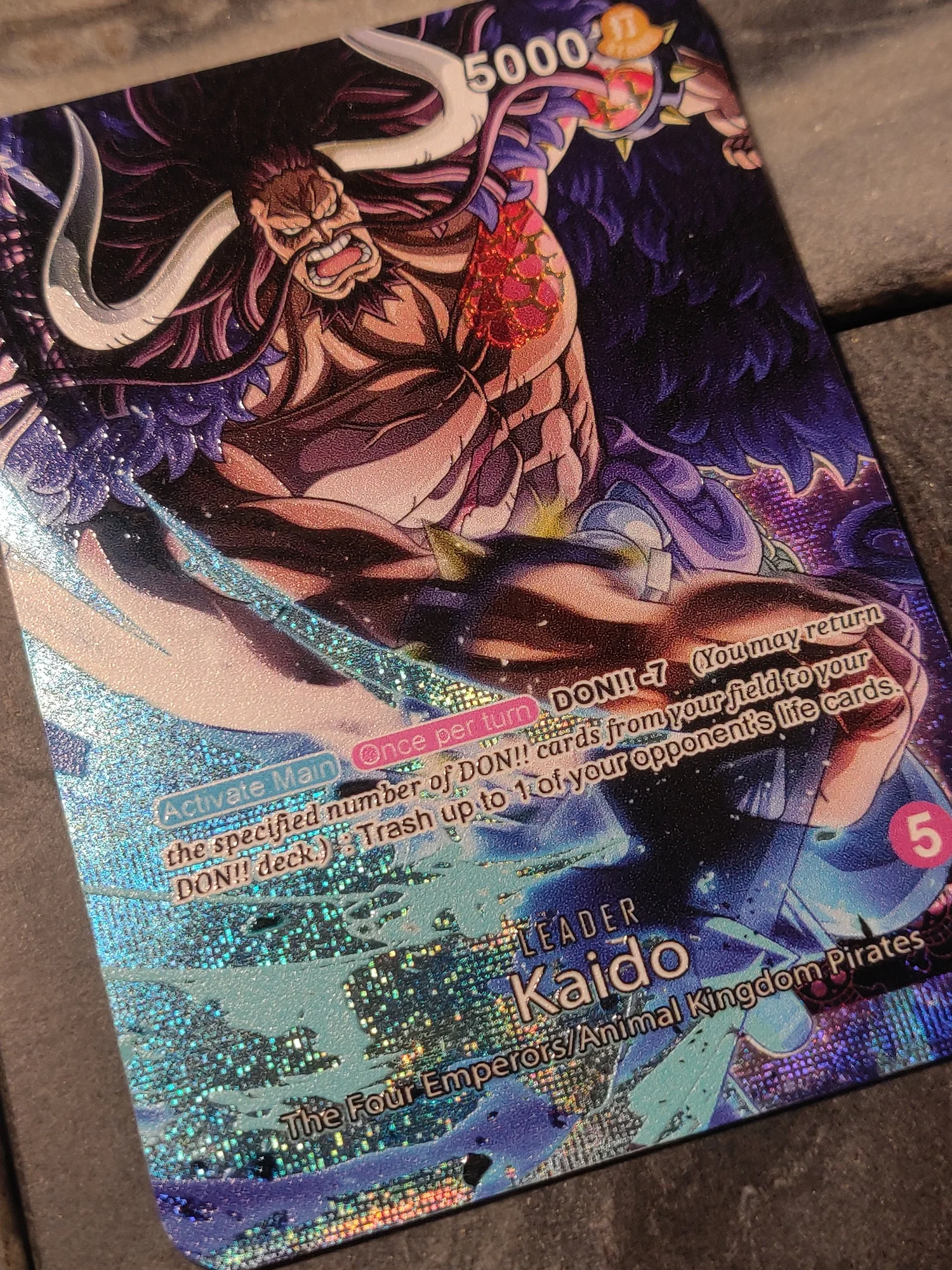 one piece card game kaido deck Kaido (Treasure Cup) [One Piece Promotion Cards] main image 1
