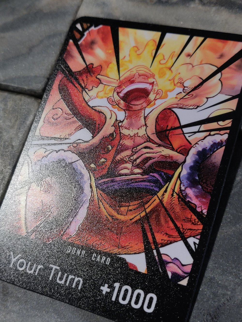 Custom Luffy Gear 5 Card / TCG / Character 