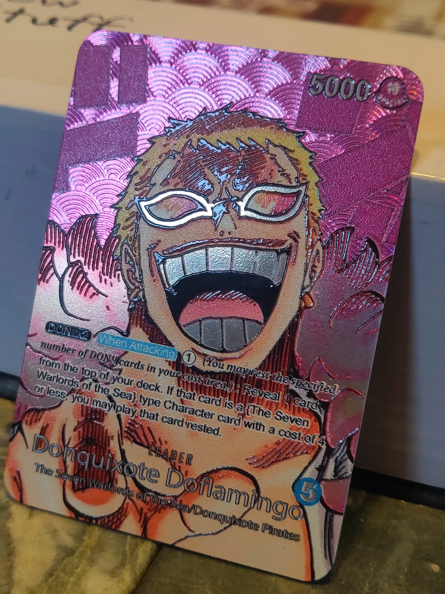 doflamingo one piece card game One Piece Card Game main image 1