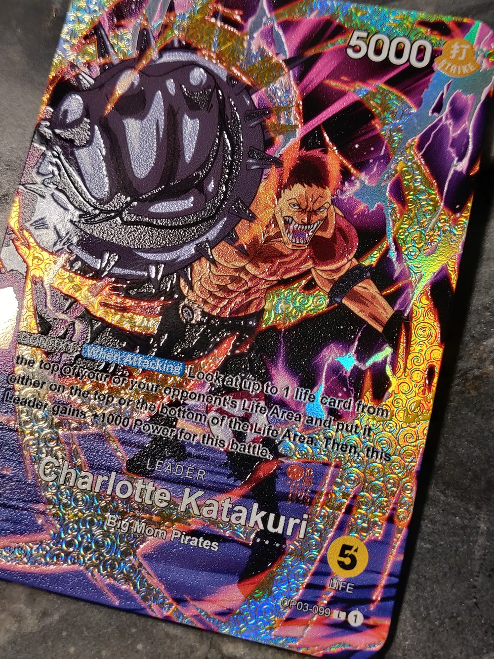 Geo on X: new katakuri artwork from the one piece card game https