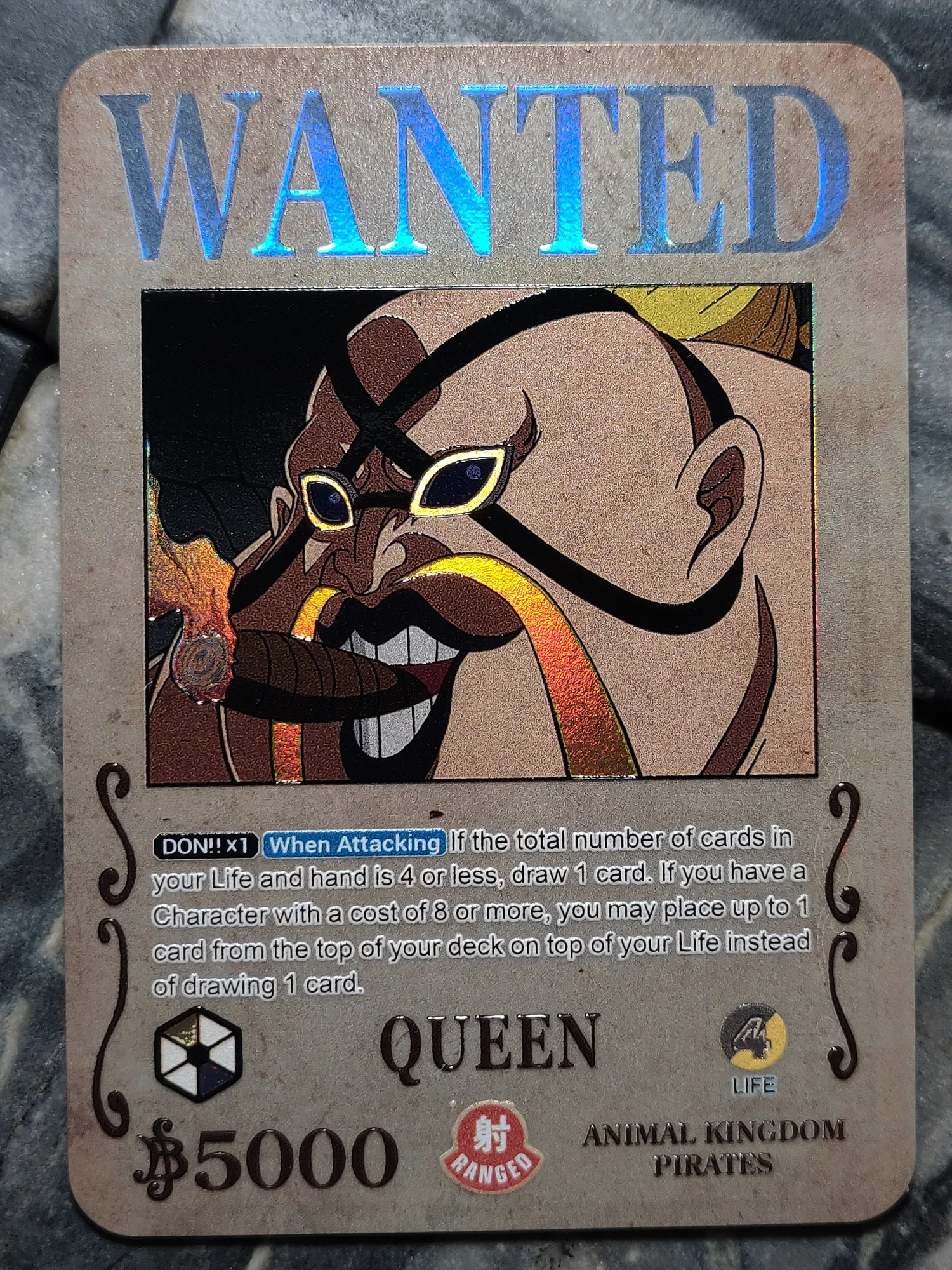 queen one piece card game ONE PIECE CARD GAME SP ST04-005 C [OP-08] main image 0