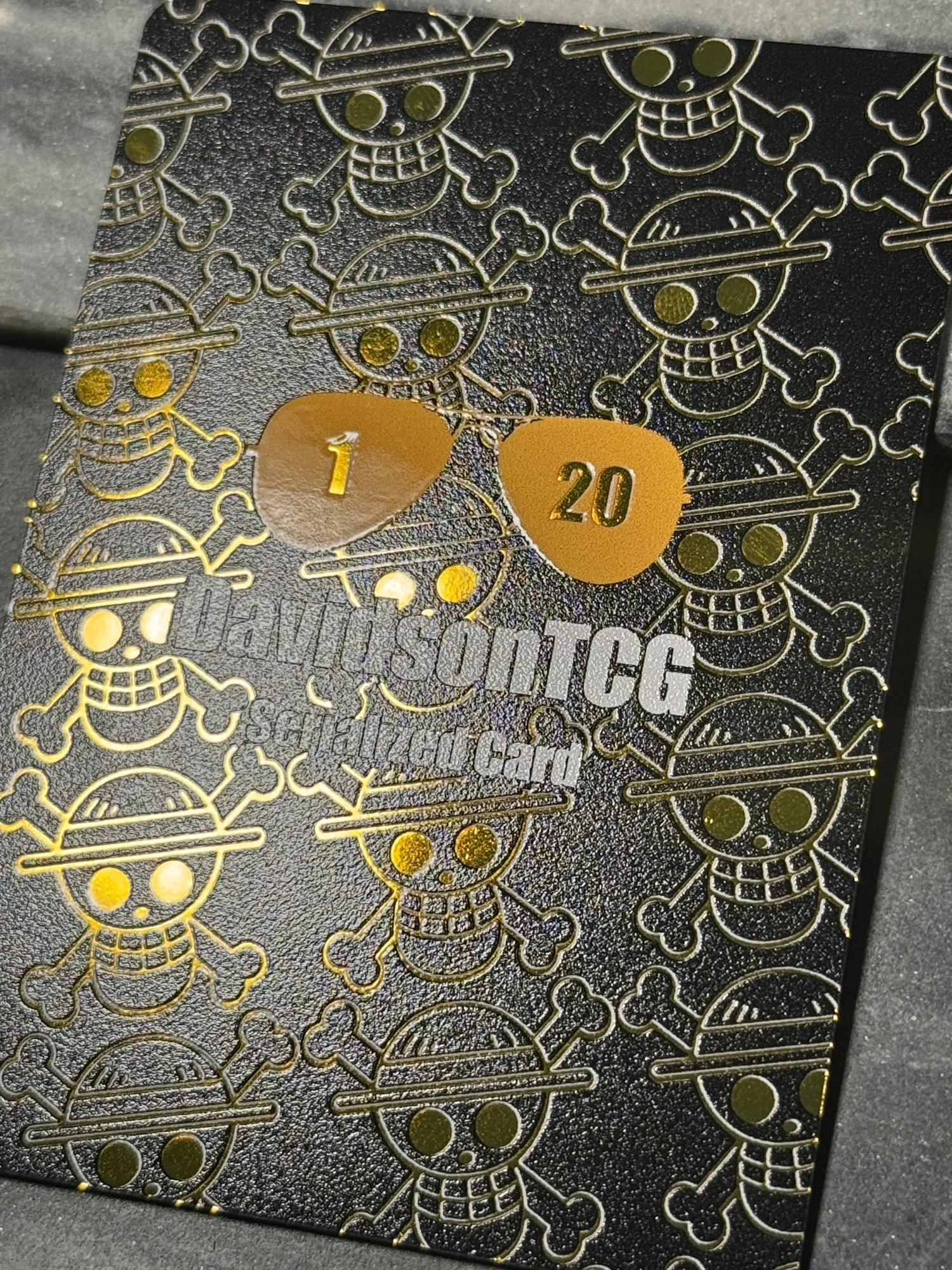 LIMITED SERIALIZED Metal Brushed Aluminum Zoro Red OP01 Leader