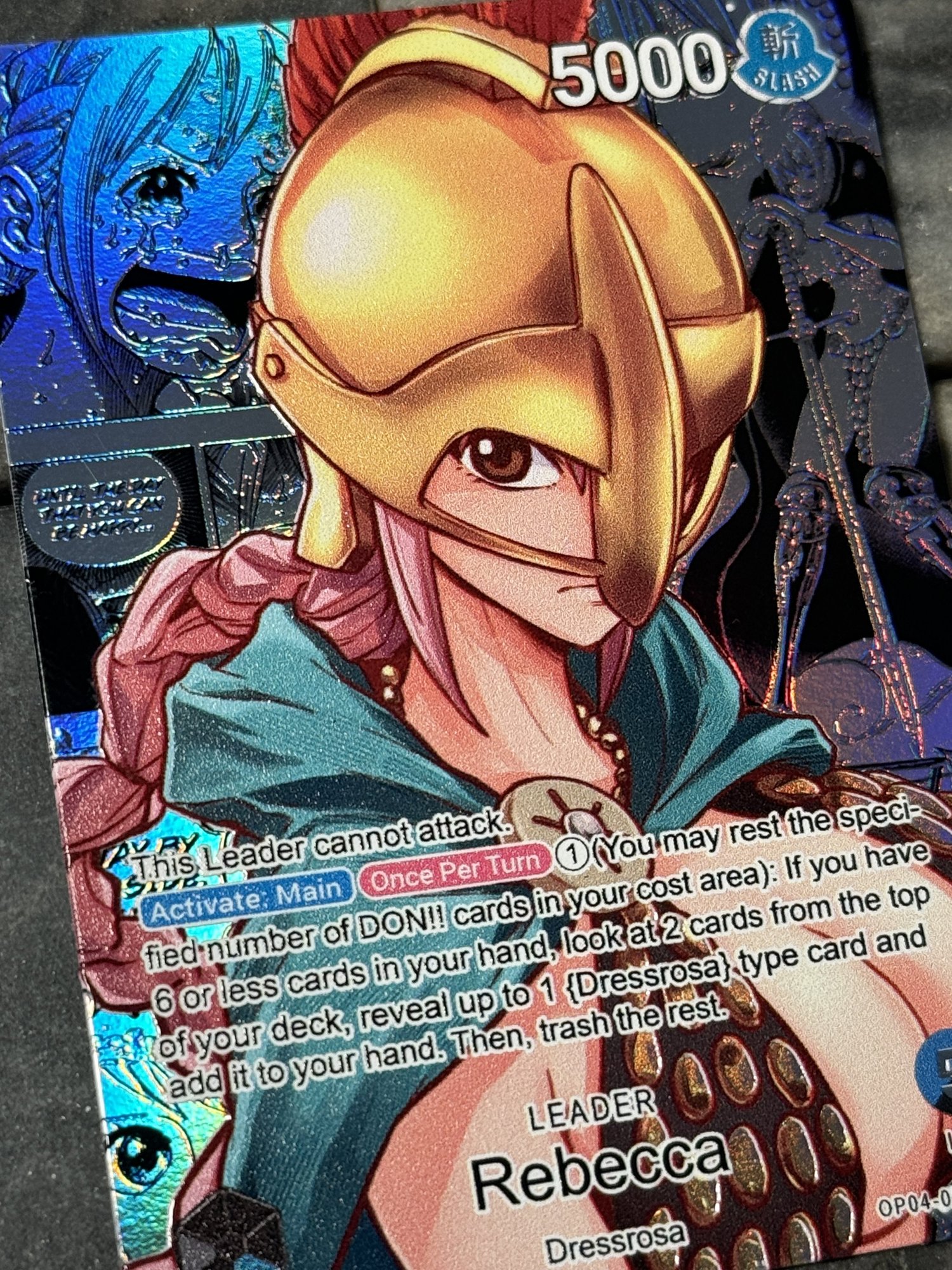 one piece tcg rebecca deck Rebecca - OP04-039 - PSA 10 - Alt Art - English - One Piece main image 0