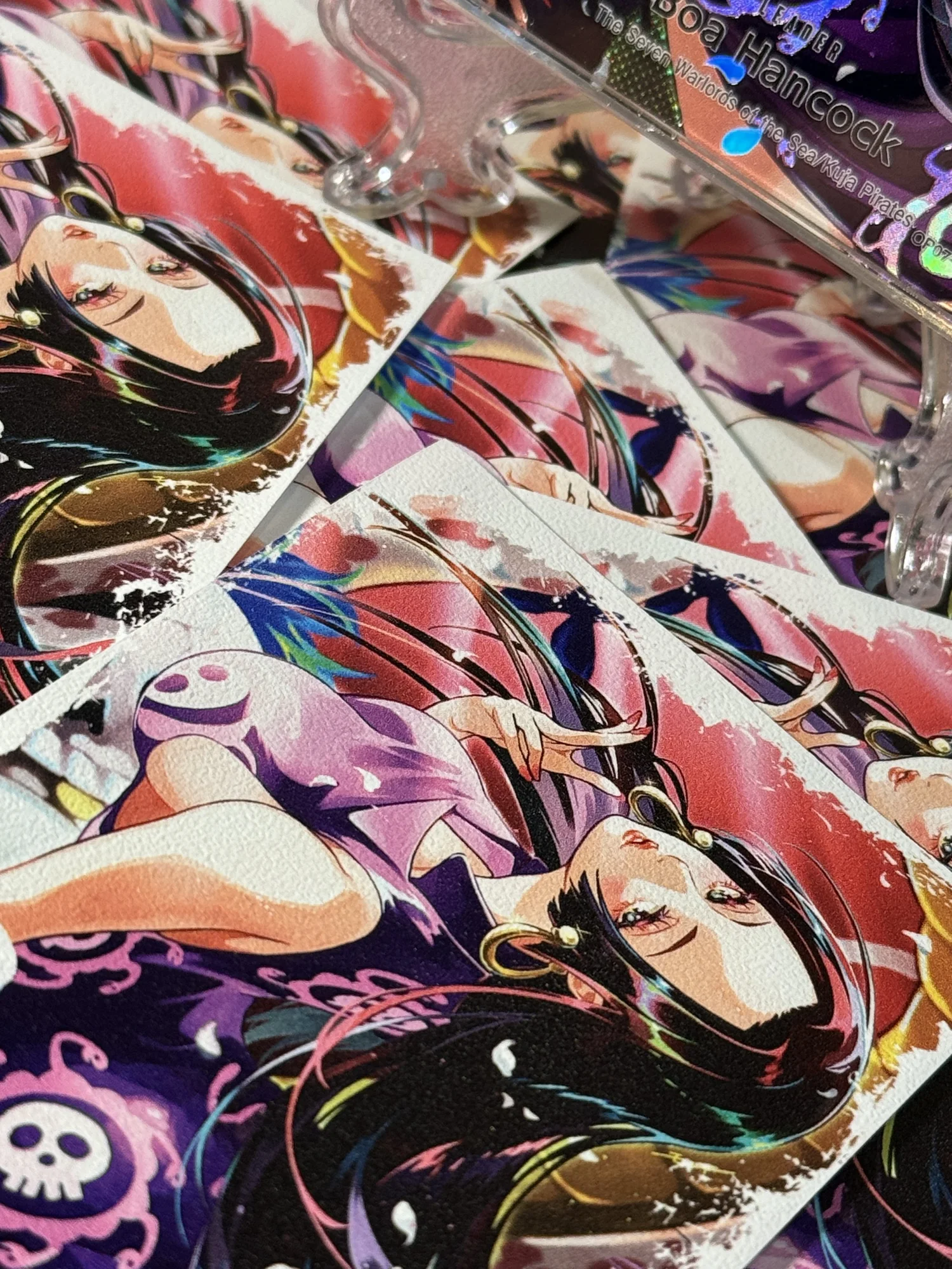 boa hancock card sleeves Pirate Empress Boa Hancock Standard Size Card Sleeves – Usagi Draws main image 0