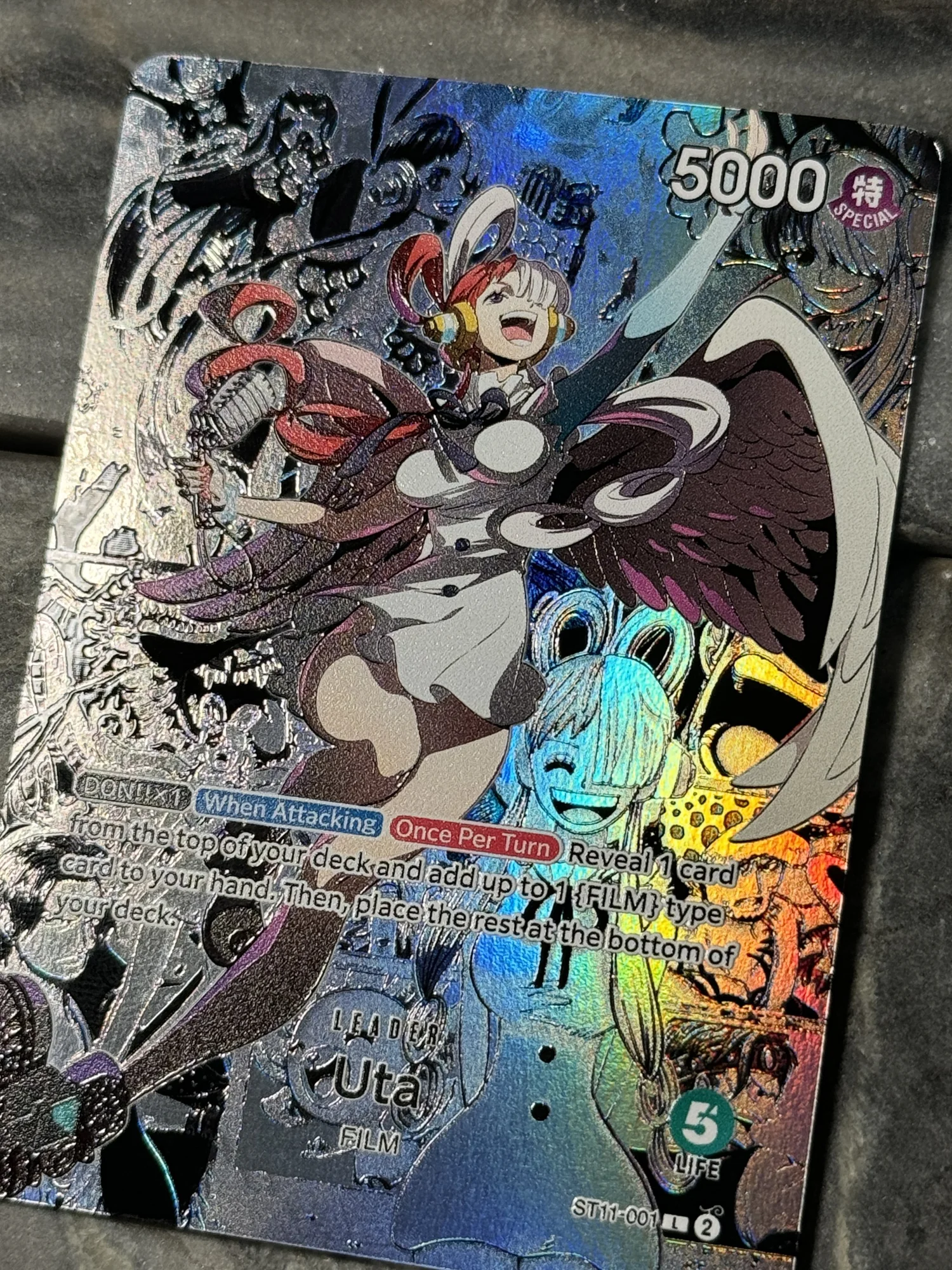 one piece card game st11 ST01-012 SP CARD Parallel  JumpIchiban This deck is certain to attract a wide range of consumers ST11 Uta Starter Deck List