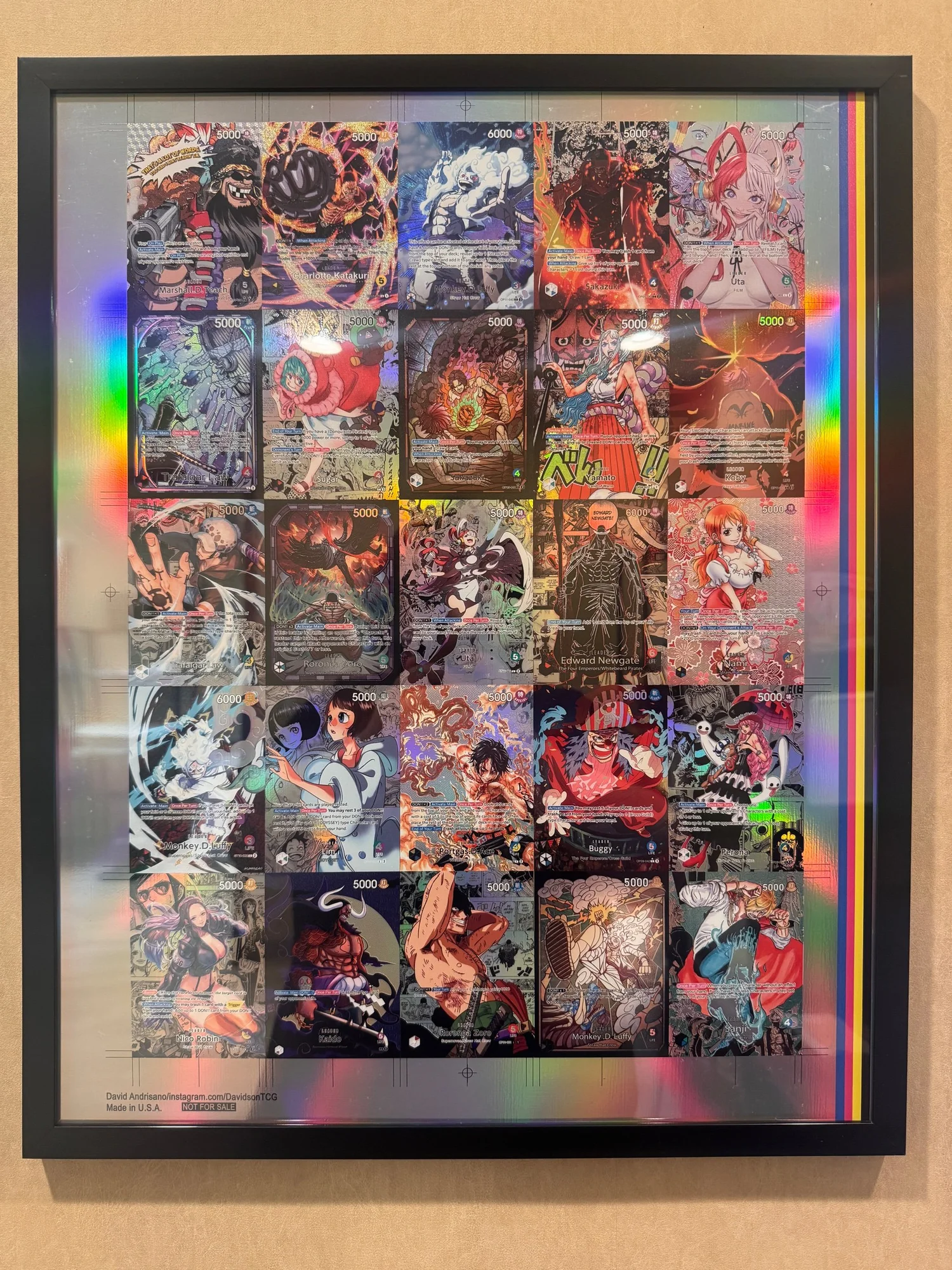 one piece card game uncut sheet Piece: OP-07 Would you add this CS