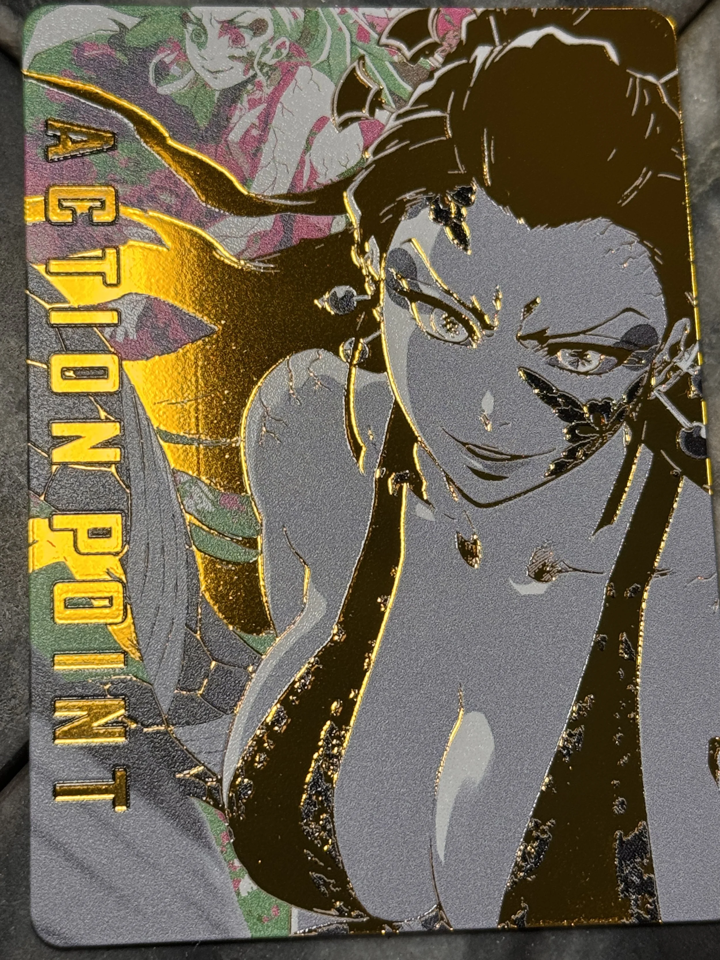 *LIMITED* Gold Foil Demon Slayer Daki AP card - Metal Gold Series Vol. 4