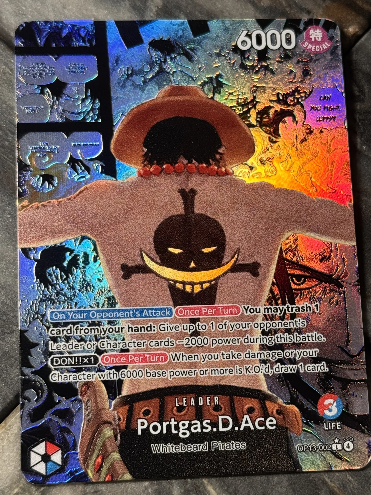 ace one piece card game ONE PIECE CARD GAME ST13-011 SR Parallel main image 1