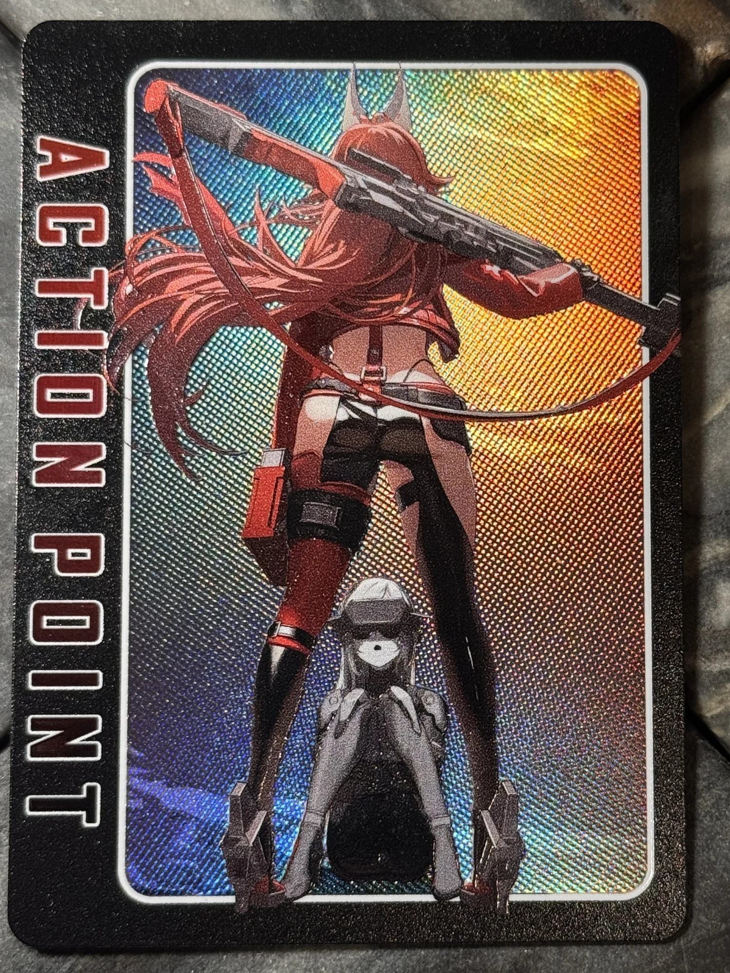 Goddess of Victory Nikke Red Hood Full- Art Textured Holographic