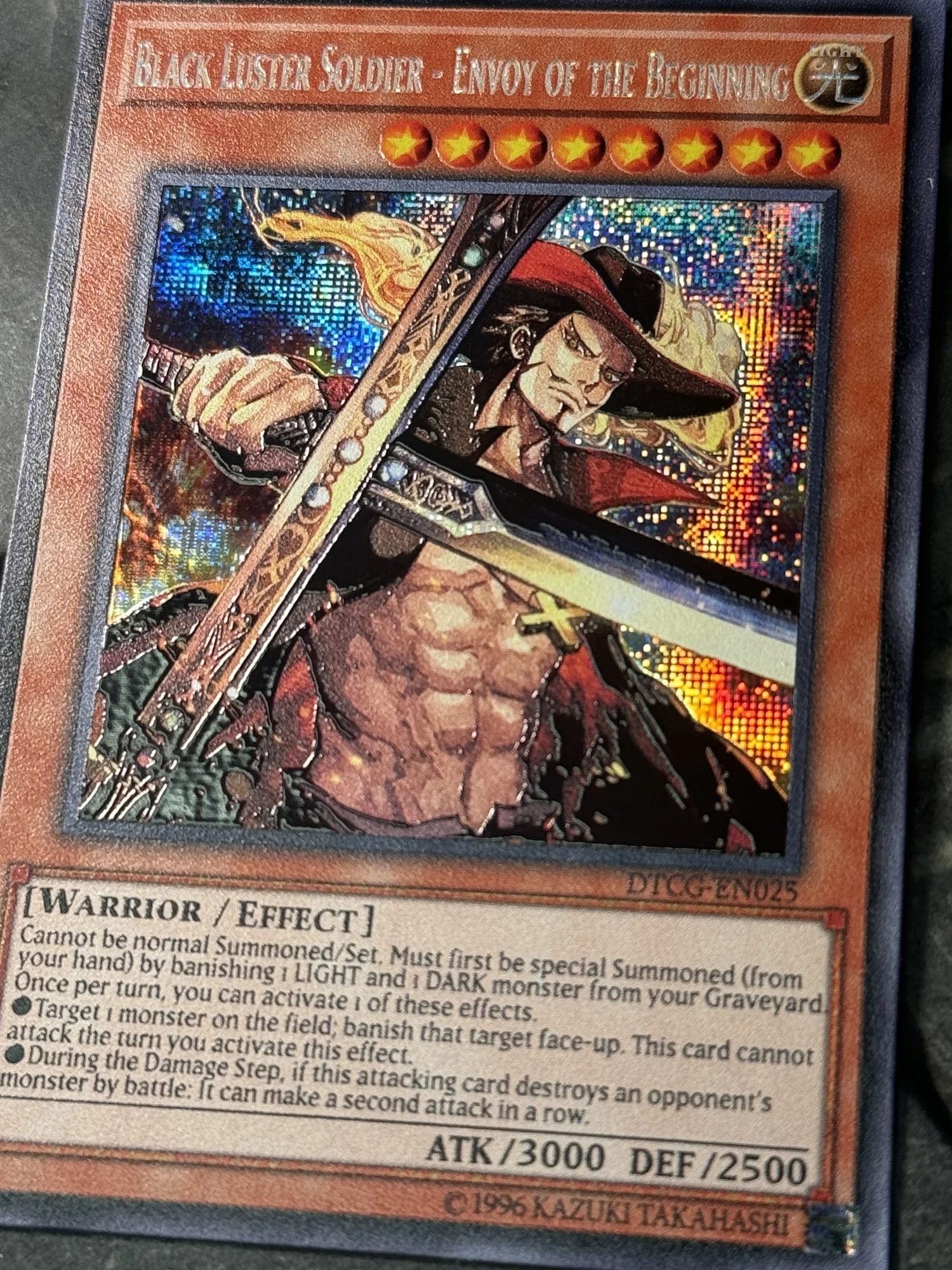 yugioh card black luster soldier Yu-Gi-Oh! MR-055  You can shuffle all cards your opponent controls into the Deck. Toon Black Luster Soldier |