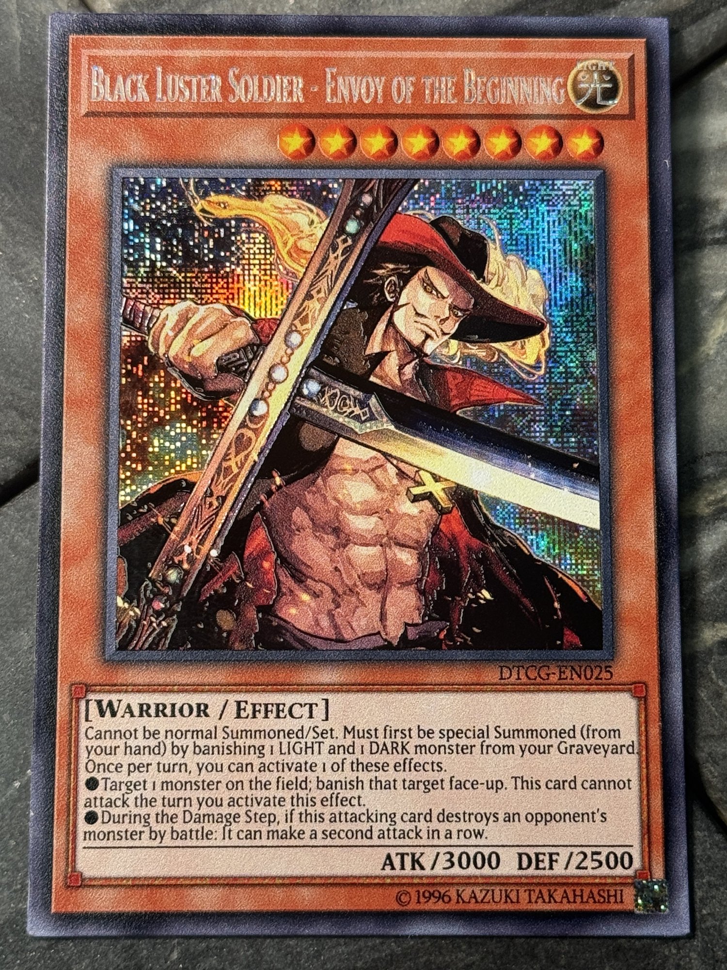 black luster soldier yugioh card - Soldier of Chaos (Ghost Rare) - Ghosts From the Past You can reveal this card in your hand Pristine 10 - Normal Black