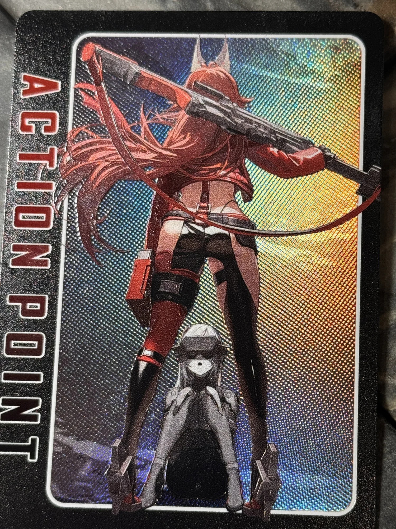 Goddess of Victory Nikke Red Hood Full- Art Textured Holographic