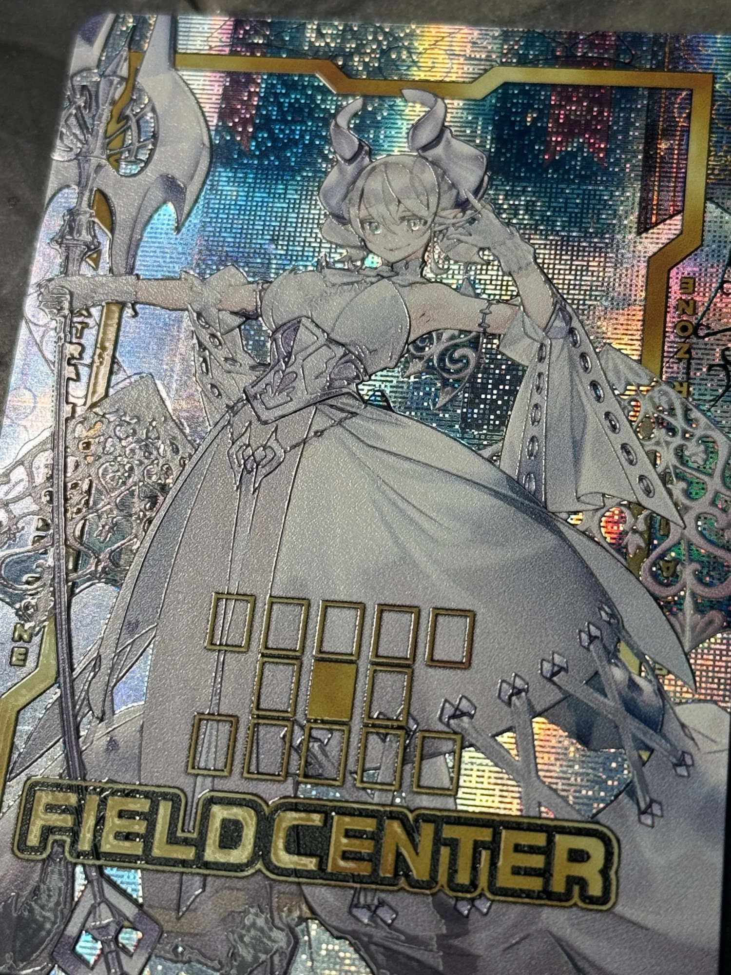 custom field center card yugioh Custom Metal Field Center Add Field Center Markings / Gold main image 1