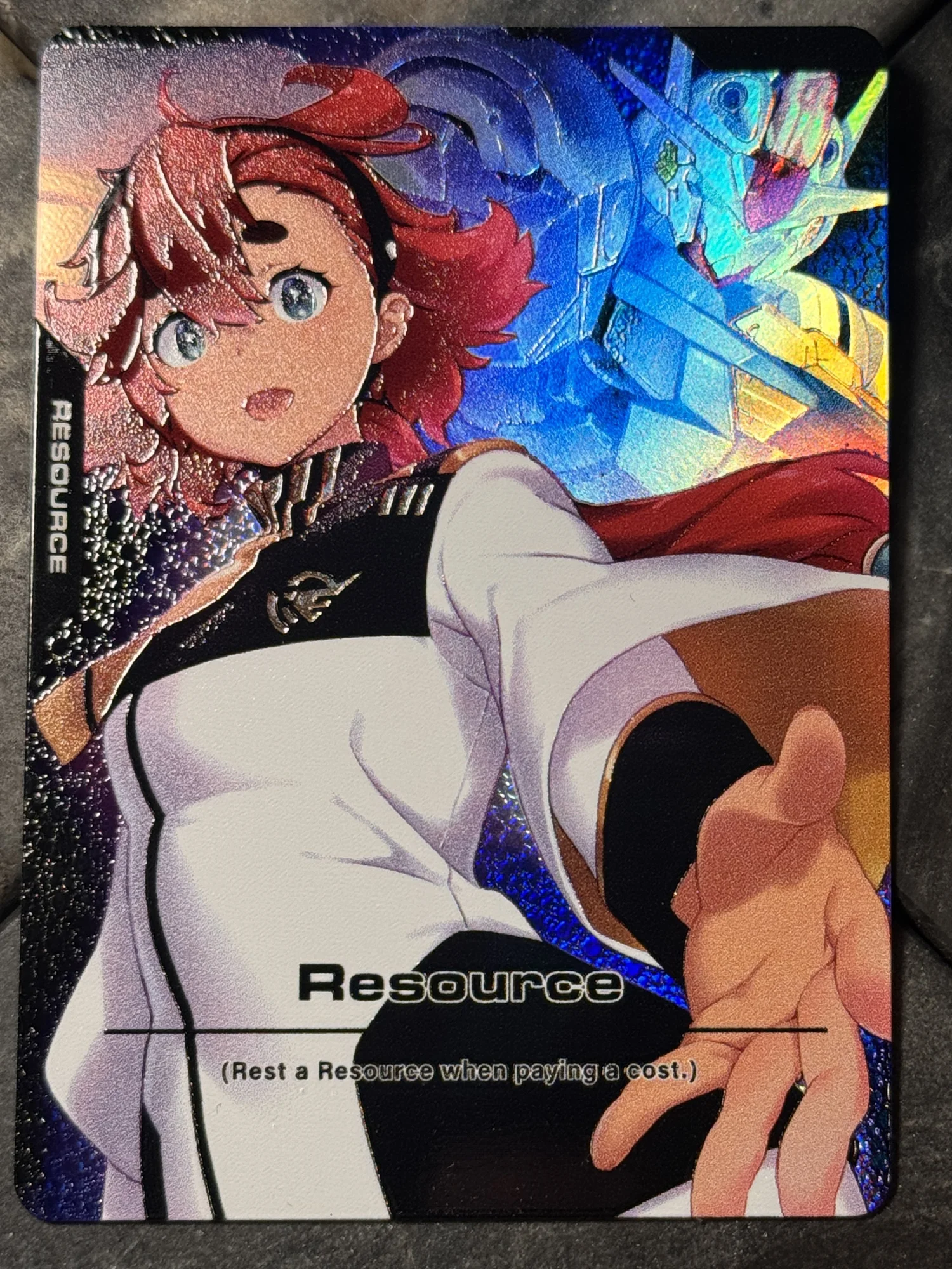 Gundam Card Game - Suletta Mercury Full-Art Textured Holographic