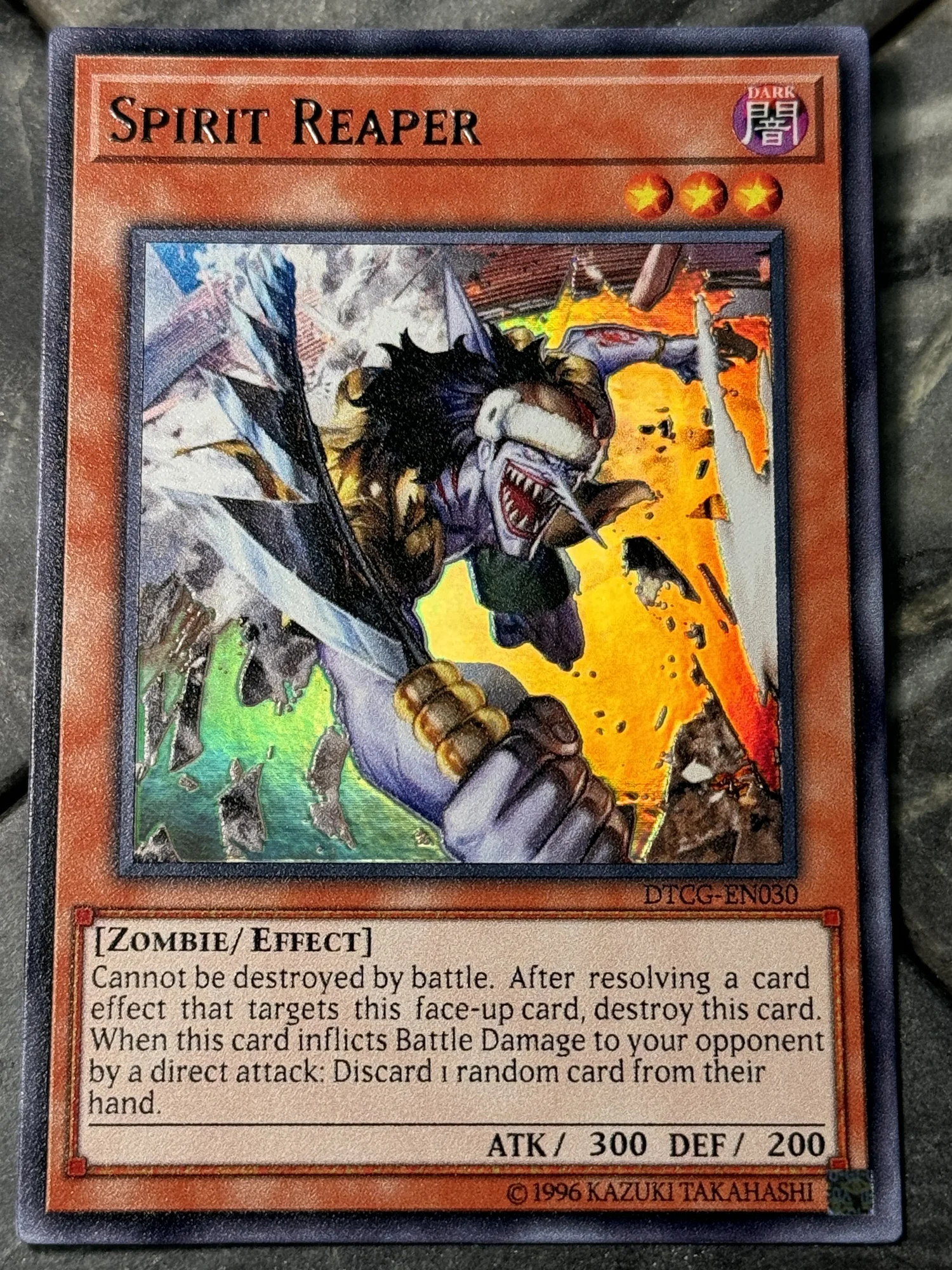 spirit reaper yugioh card Yu-Gi-Oh! TCG Spirit Reaper Holo SBC2-EN116