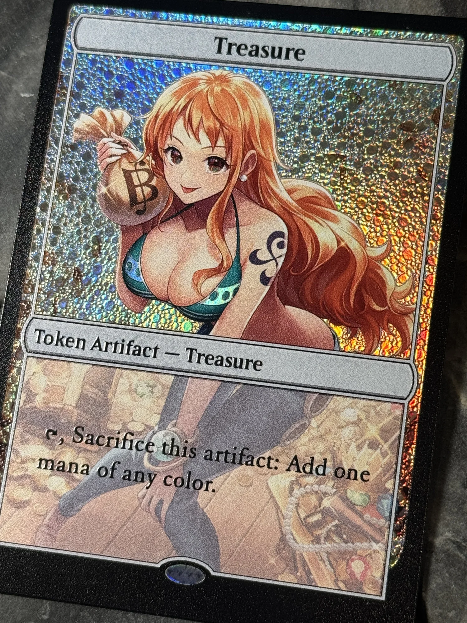 nami treasure rare card PSA 10 Nami Treasure Rare main image 1