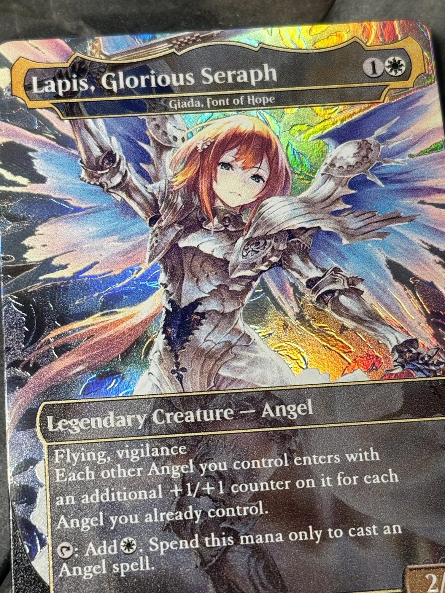 MTG The Giada, Font of Hope/Lapis, Glorious Seraph Alt Art