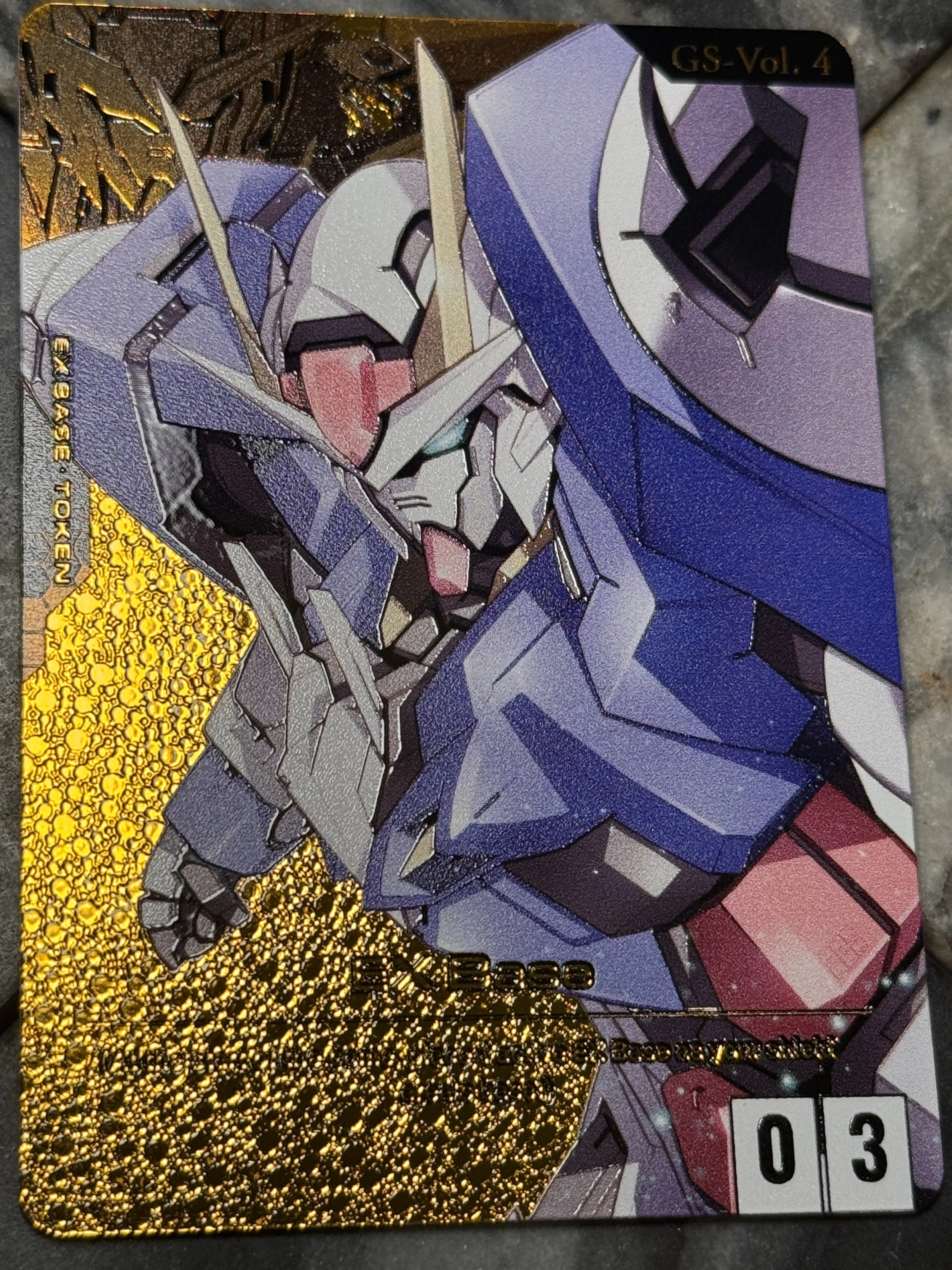 *LIMITED* Gundam Raiser EX-Base - Metal Gold Series Vol. 4