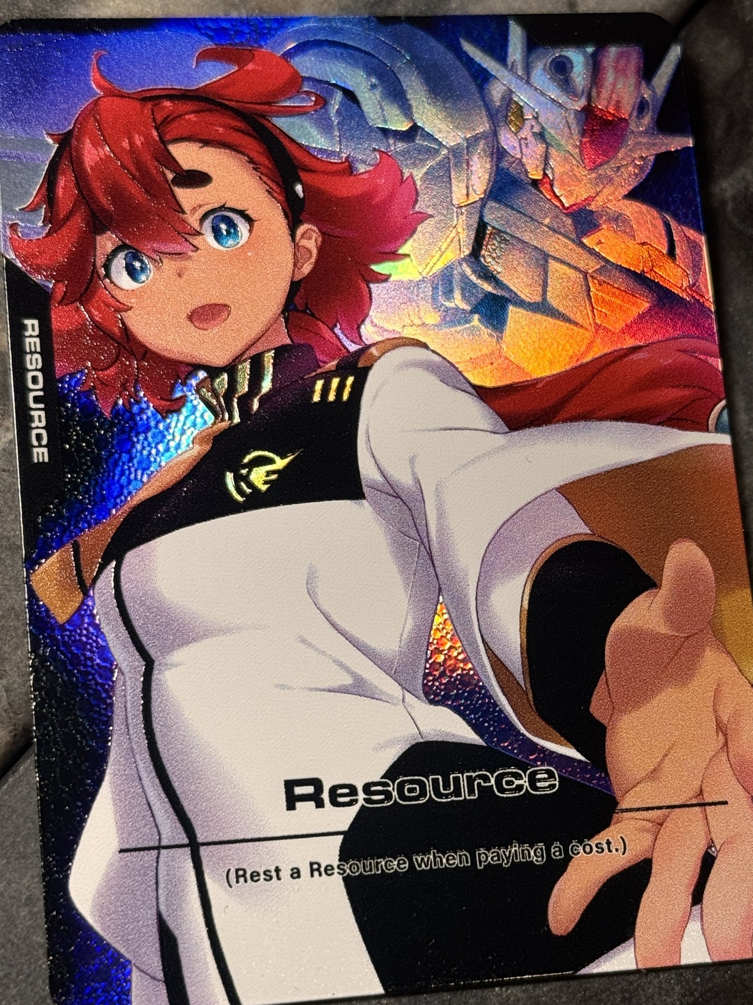 Gundam Card Game - Suletta Mercury Full-Art Textured Holographic
