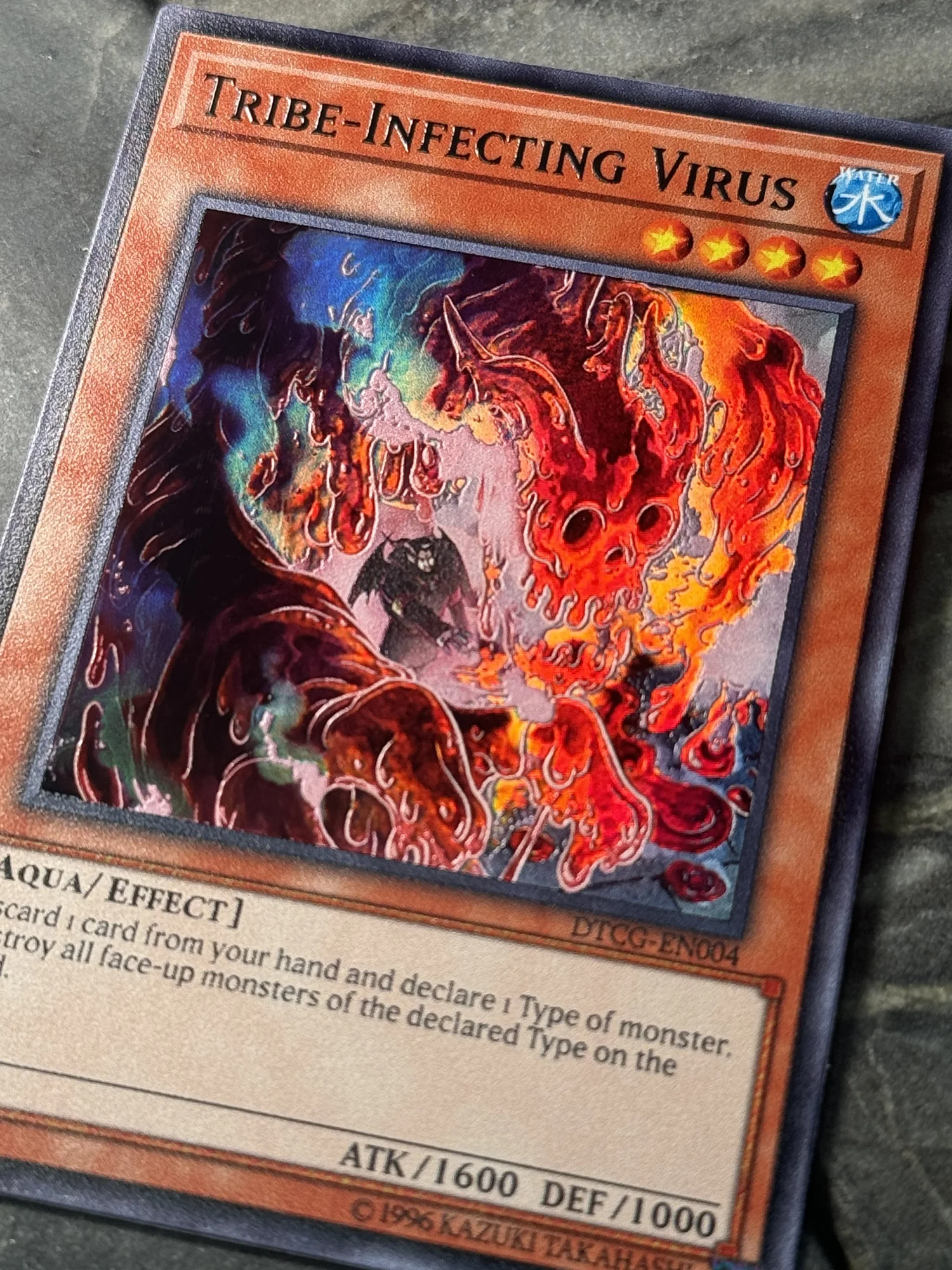 LIMITED* Yu-Gi-Oh! Tribe Infecting Virus One Piece Magellan Proxy   DavidsonTCG