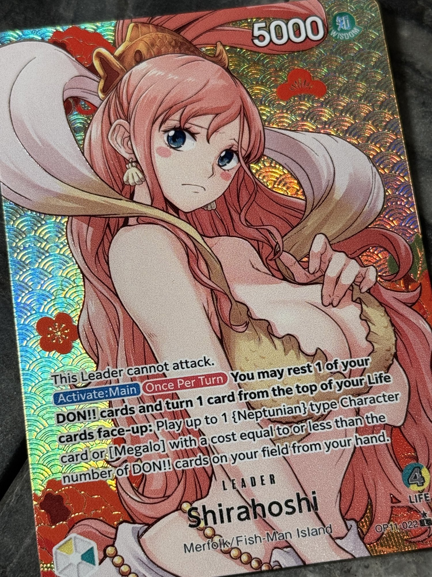 one piece card game shirahoshi Shirahoshi (OP03-116) main image 1