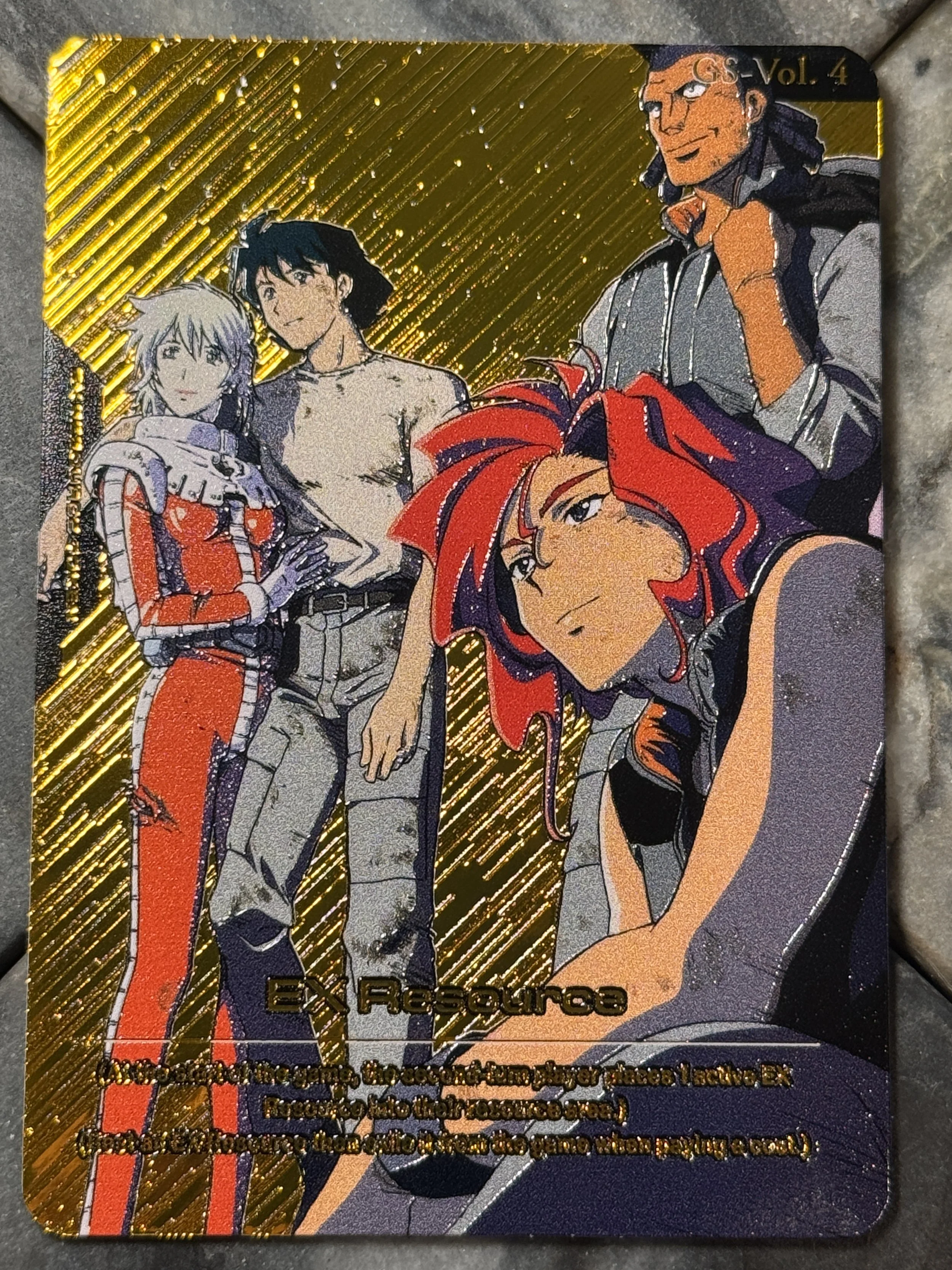 *LIMITED* Gold 08 MS Team EX-Resource - Metal Gold Series Vol. 4