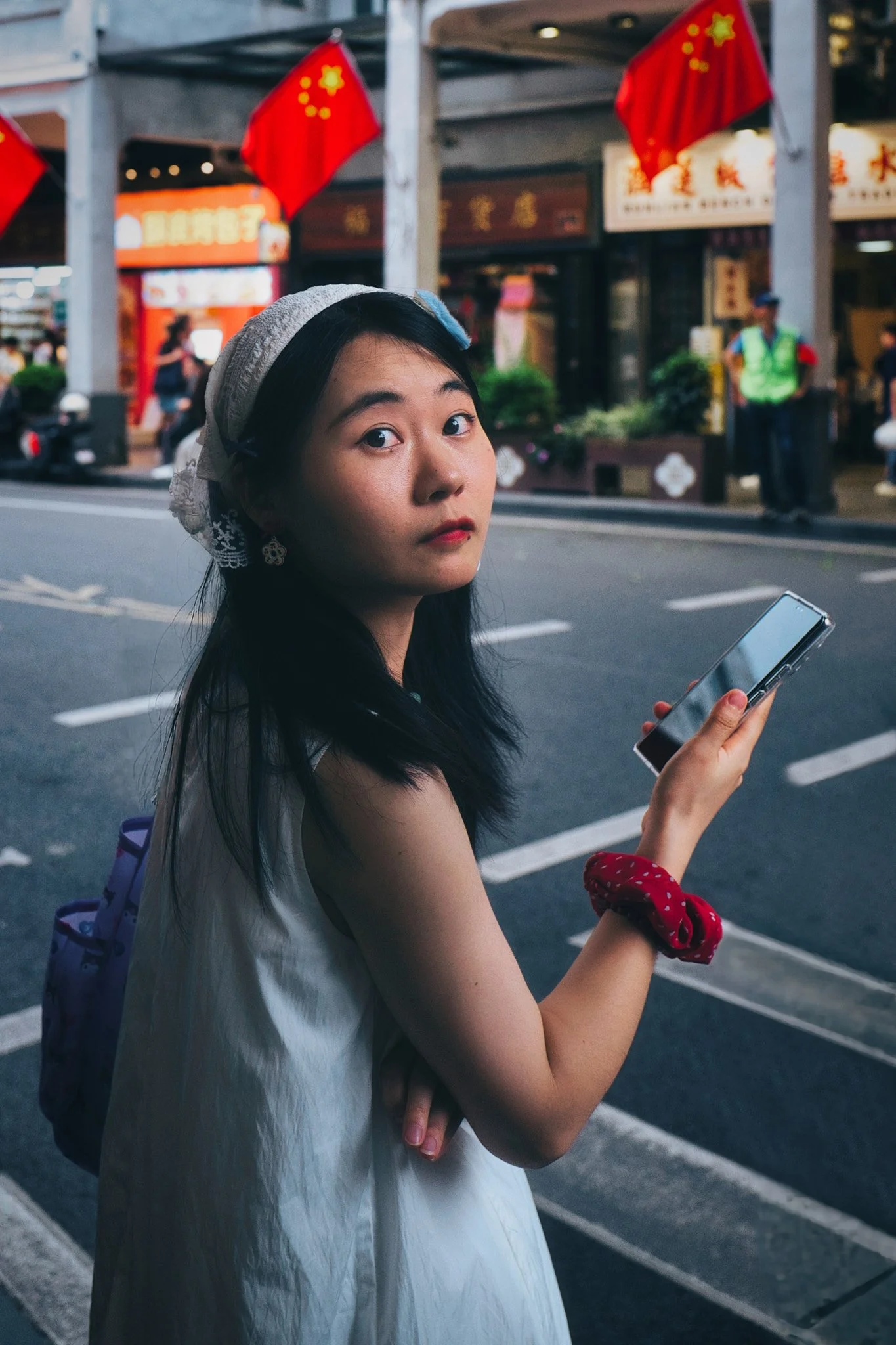 Girl With A Phone