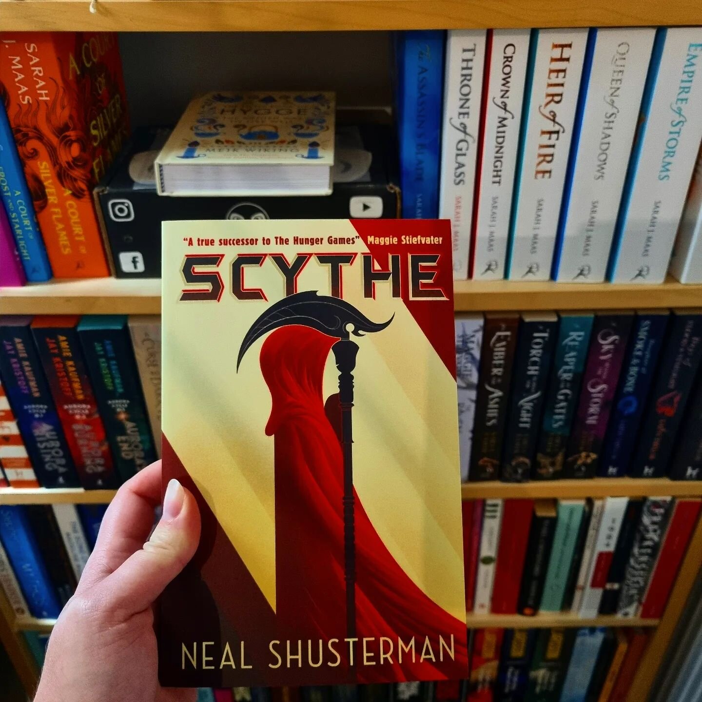 What are you currently reading?

Predictably, I am deep into Crescent City 3 and suffering from whiplash!

#bookstagram #bookstagramireland #booksta #bookstagrammer #booksofinstagram #booksofig #booklover #currentlyreading #currentread #scythe #neals