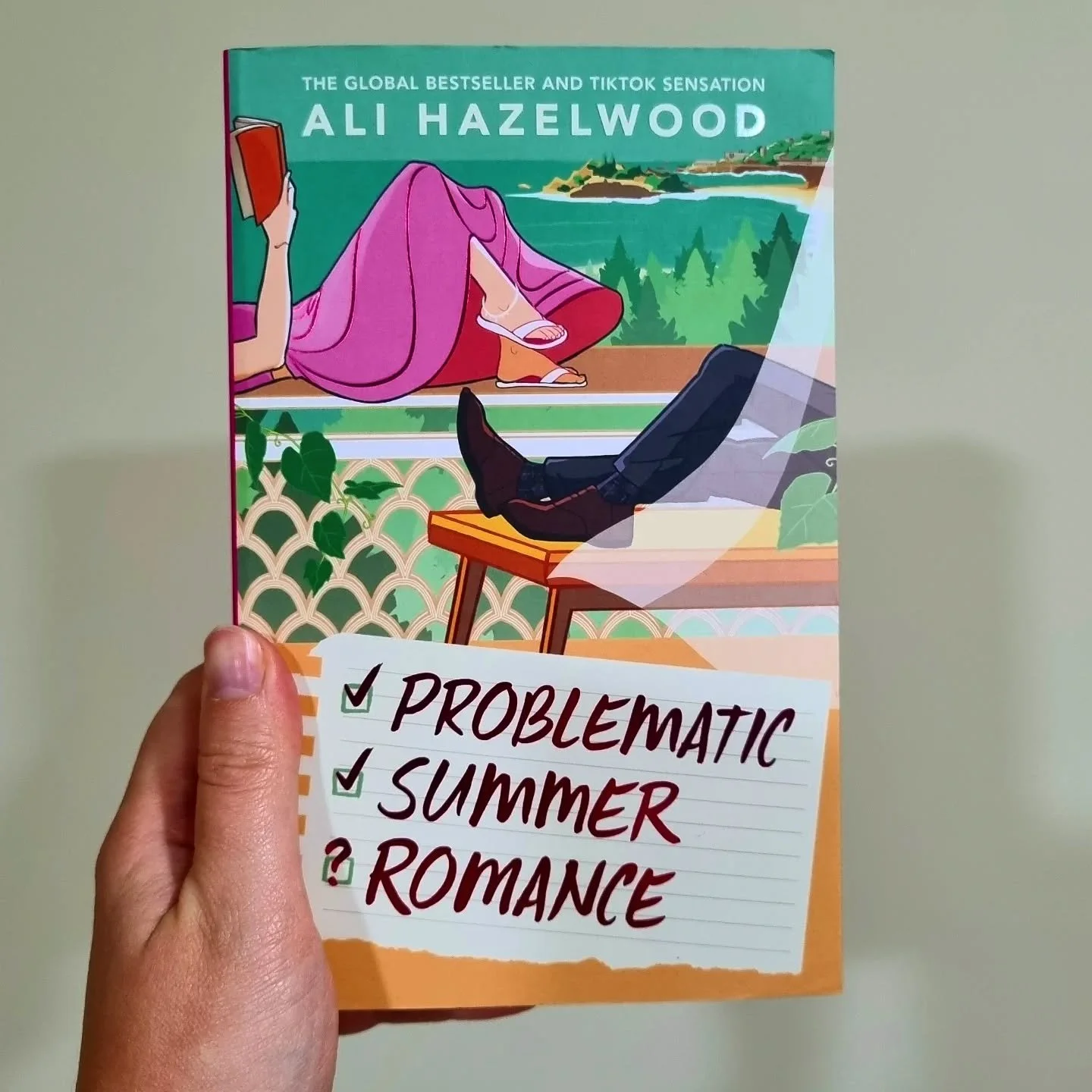 What are you currently reading?
I have been in a bit of a slump, feeling a bit burned out from our back-to-back podcast reads and author interviews.
Bought Problematic Summer Romance at a book festival yesterday, hoping it can bring back the readin