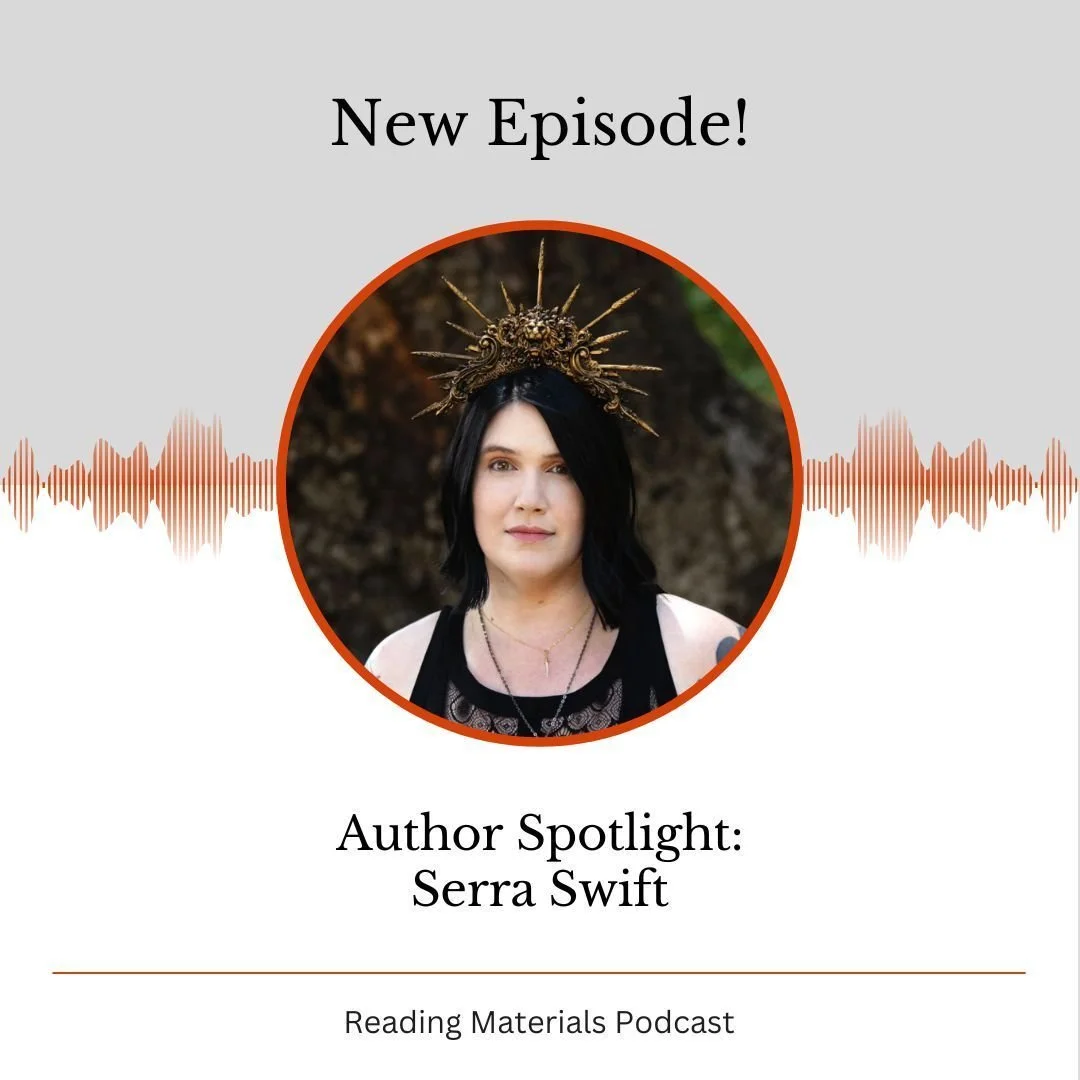 🎧 New Podcast Episode!

In this episode of Reading Materials, we&rsquo;re joined by author Serra Swift to talk about her debut fantasy novel Kill the Beast, released on October 14, 2025. 

Serra shares her thoughts on navigating the pitfalls of prof