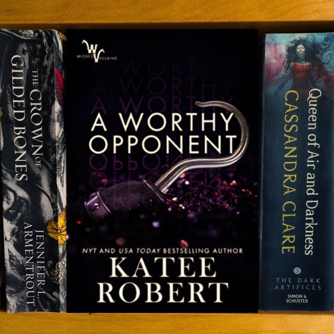 It's time for a Peter Pan retelling in the third instalment of Katee Robert's Wicked Villains series - 'A Worthy Opponent'.

📚 Thoughts

Really enjoyed this one, it was a great follow up to 'Learn My Lesson'.

I wish we had had a bit more backstory 