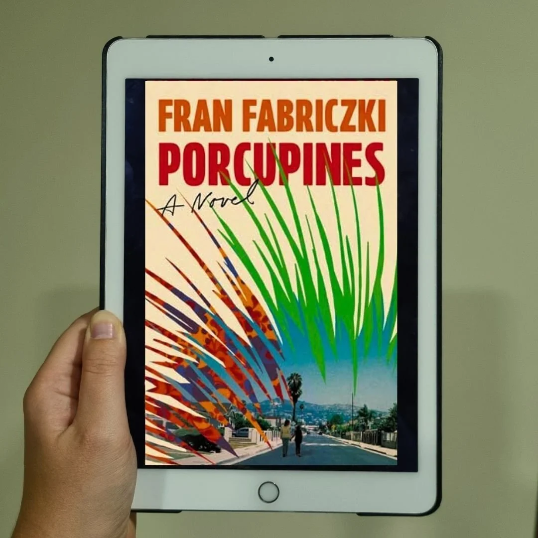 What are you currently reading?

We are so excited to be chatting with debut author @franfabriczki tomorrow! What better way to prepare than to dive into her book Porcupine, which comes out on April 16th.

Also, genuinely, how gorgeous is this cover?