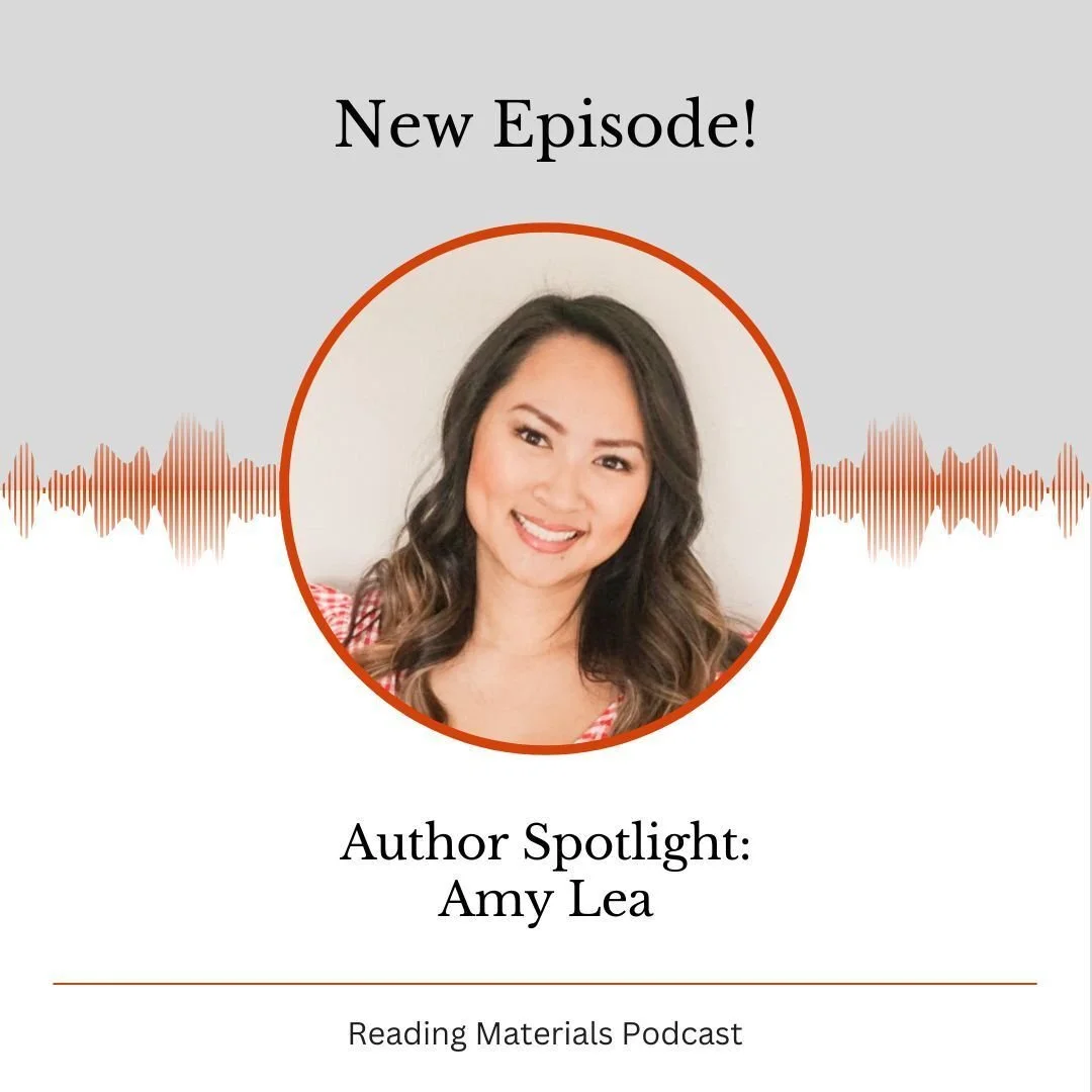 🎙️ New podcast episode!

In this episode of Reading Materials, we&rsquo;re joined by bestselling romance author Amy Lea for a warm and candid conversation about life as a writer. Amy's newest book, The Bodyguard Affair, was released on the 26th of F