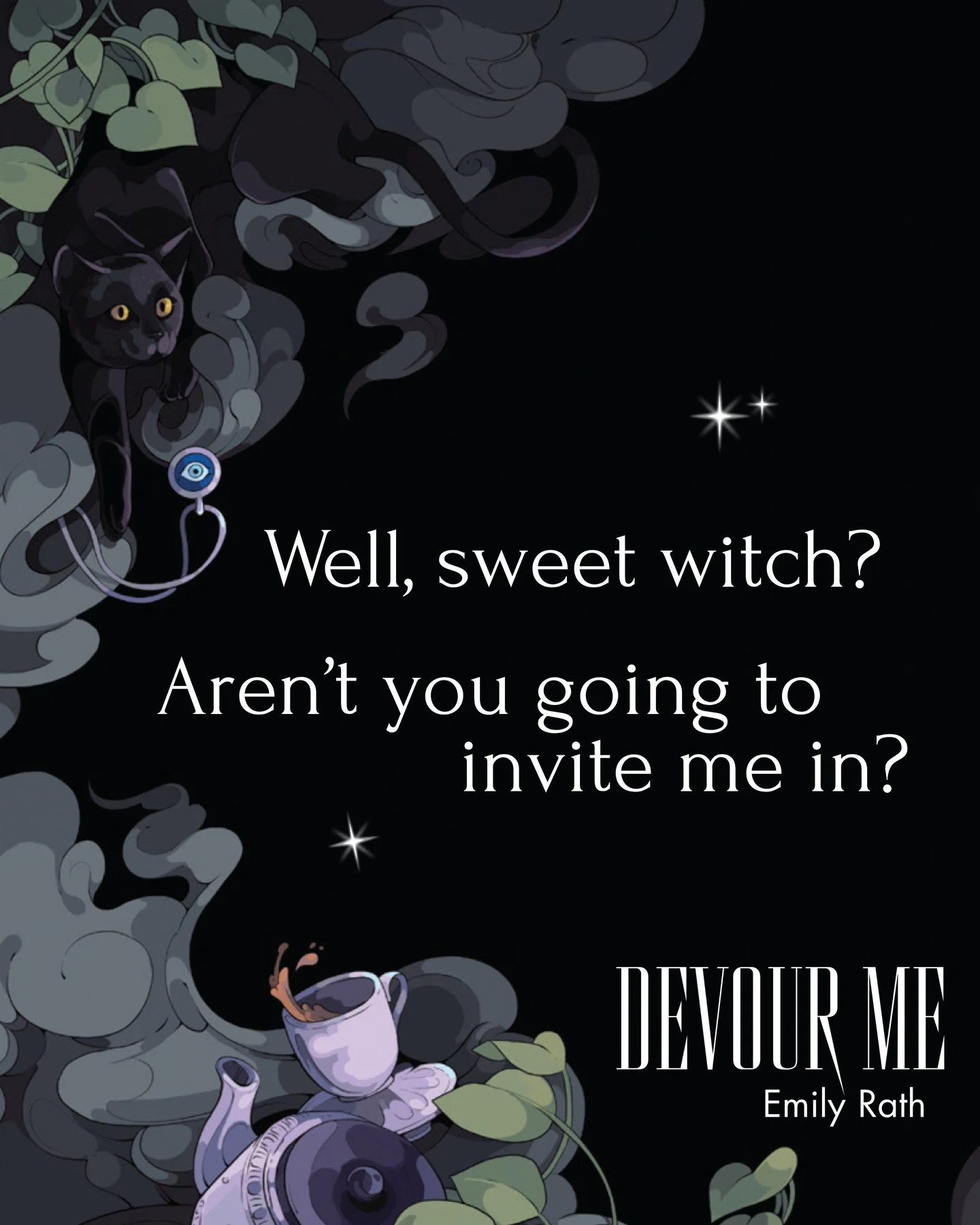 I'm so excited to share this first quote from @emilyrathauthor's new book 'Devour Me'.

It comes out in the UK/Commonwealth (excluding Canada) on July 30th and in North America on August 4th! You can preorder an exclusive, signed copy here: 
https://