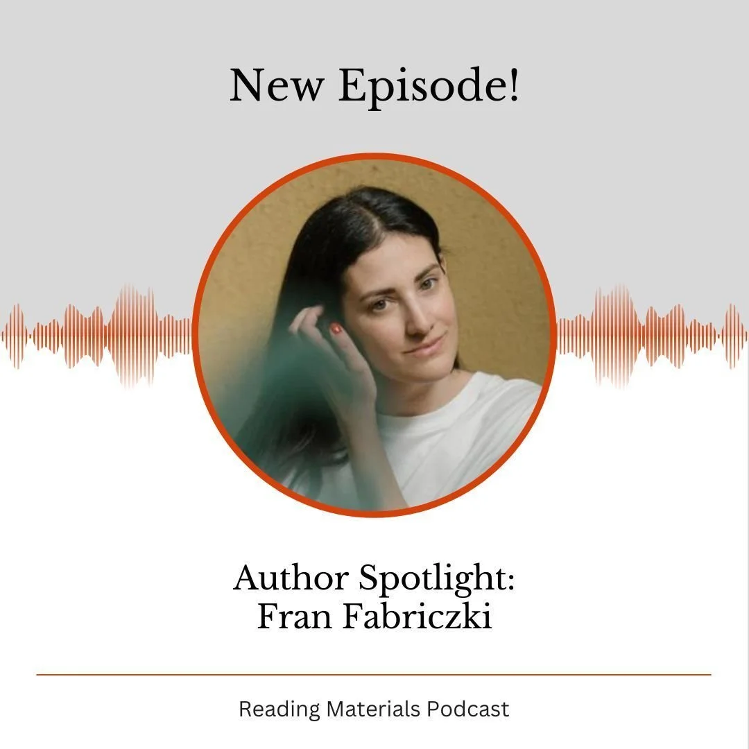 🎙️ New podcast episode!

This week on the Reading Materials Podcast we are excited to be chatting with Fran Fabrizcki, debut author of Porcupines which was published on April 16th.

Join us to hear how Fran wove in elements of her own experience gro