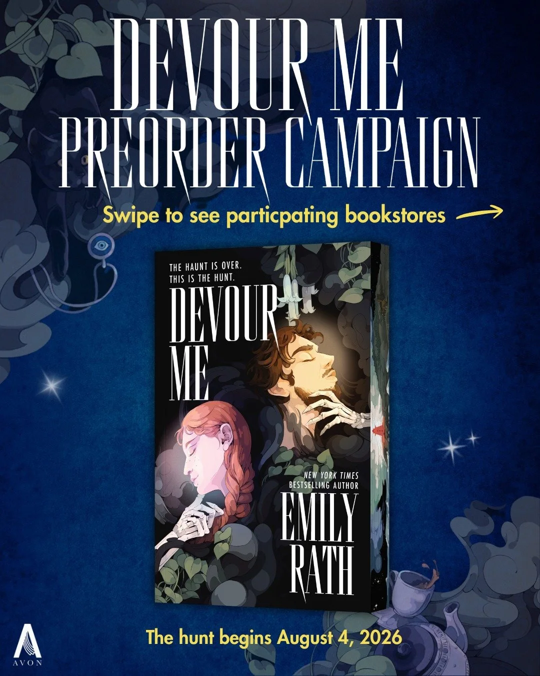 Now that the DEVOUR ME  tour has been announced, we'd love to remind those who are unable to attend one of the tour stops about the signed book and signed bookplate preorder campaigns.

If you&rsquo;re looking for a hand-signed copy of the deluxe edi