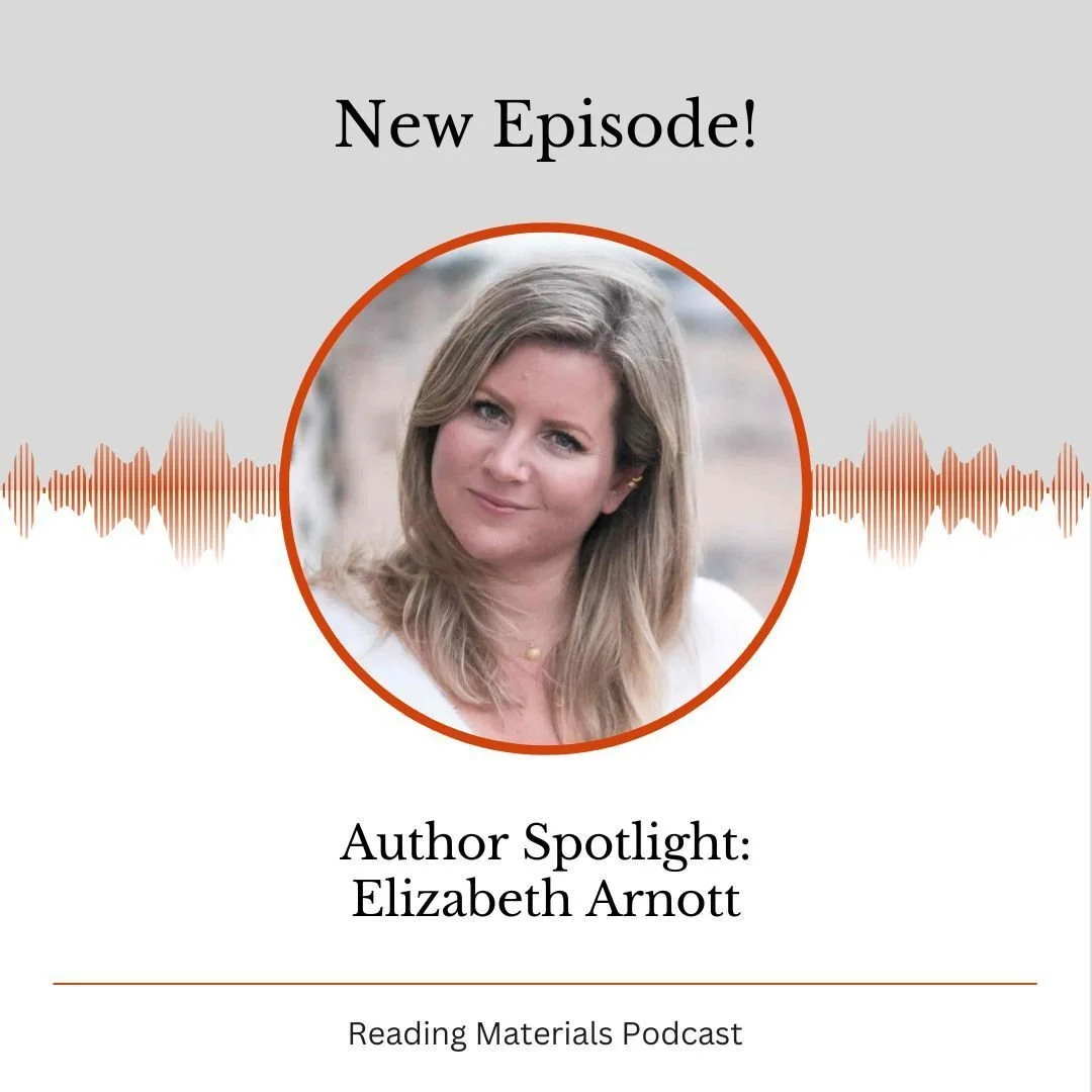 🎙️ New podcast episode!

In this episode of the Reading Materials Podcast we are joined by the lovely Elizabeth Arnott, whose newest book The Secret Lives of Murderers' Wives came out on April 9th.

We chatted about how her long-time fascination wit
