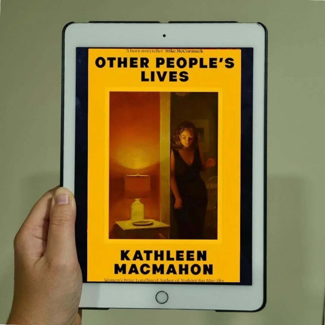 What are you currently reading?

A couple of weeks ago we had the pleasure of chatting with @kathleenmacmahonauthor about her newest book - and my current read - 'Other People's Lives'.

#bookstagram #otherpeopleslives #arcbook #kathleenmacmahon #aut