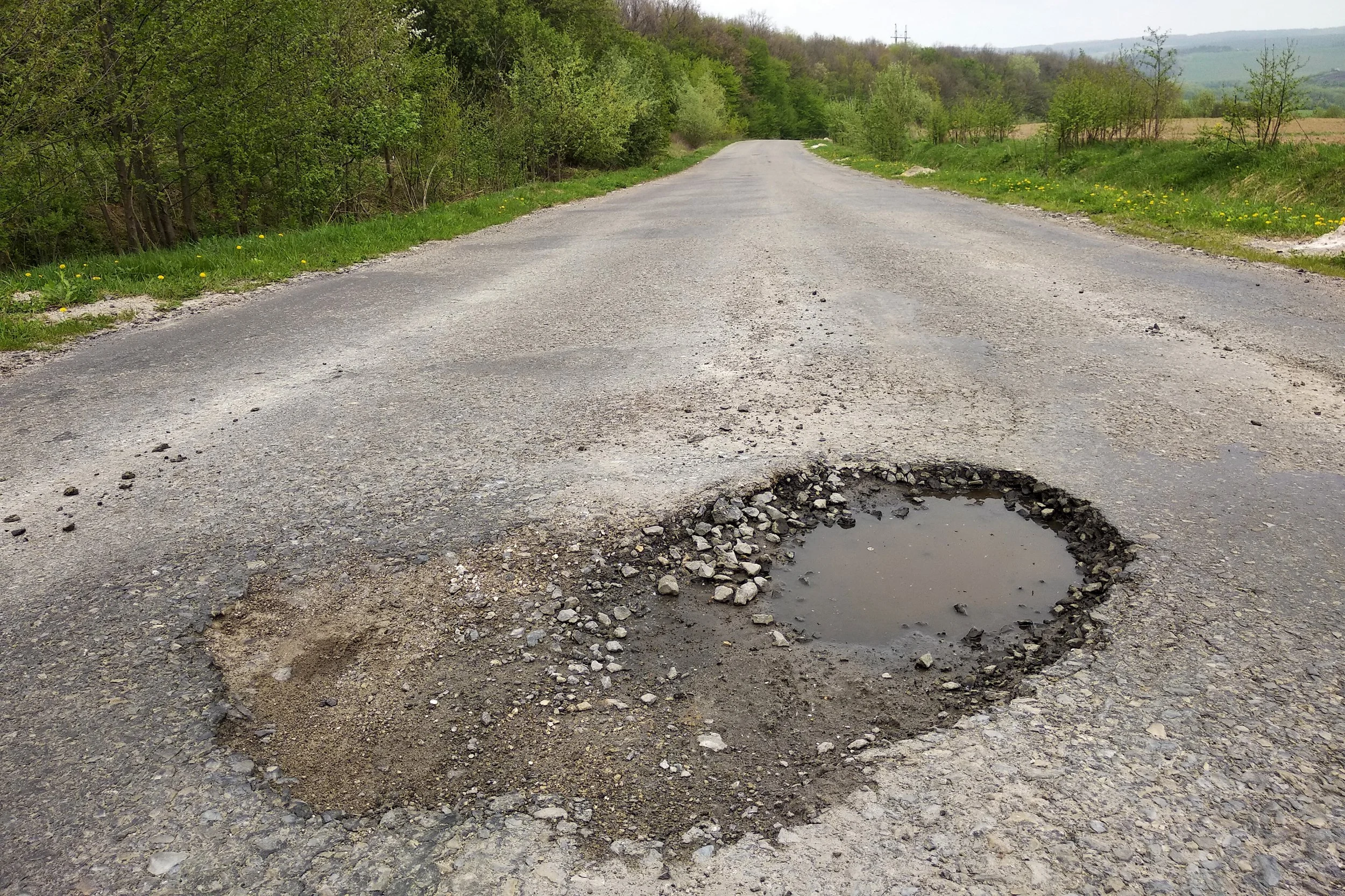 Potholes are in the election spotlight