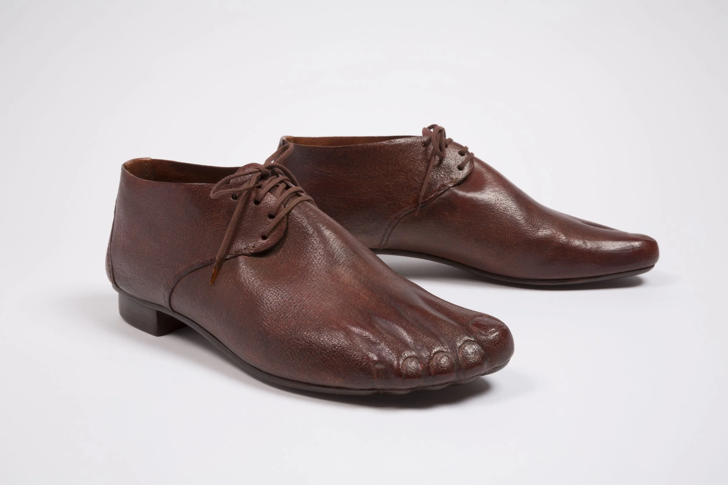 Pierre Cardin, man’s shoes, 1986. Gift of Richard Martin.