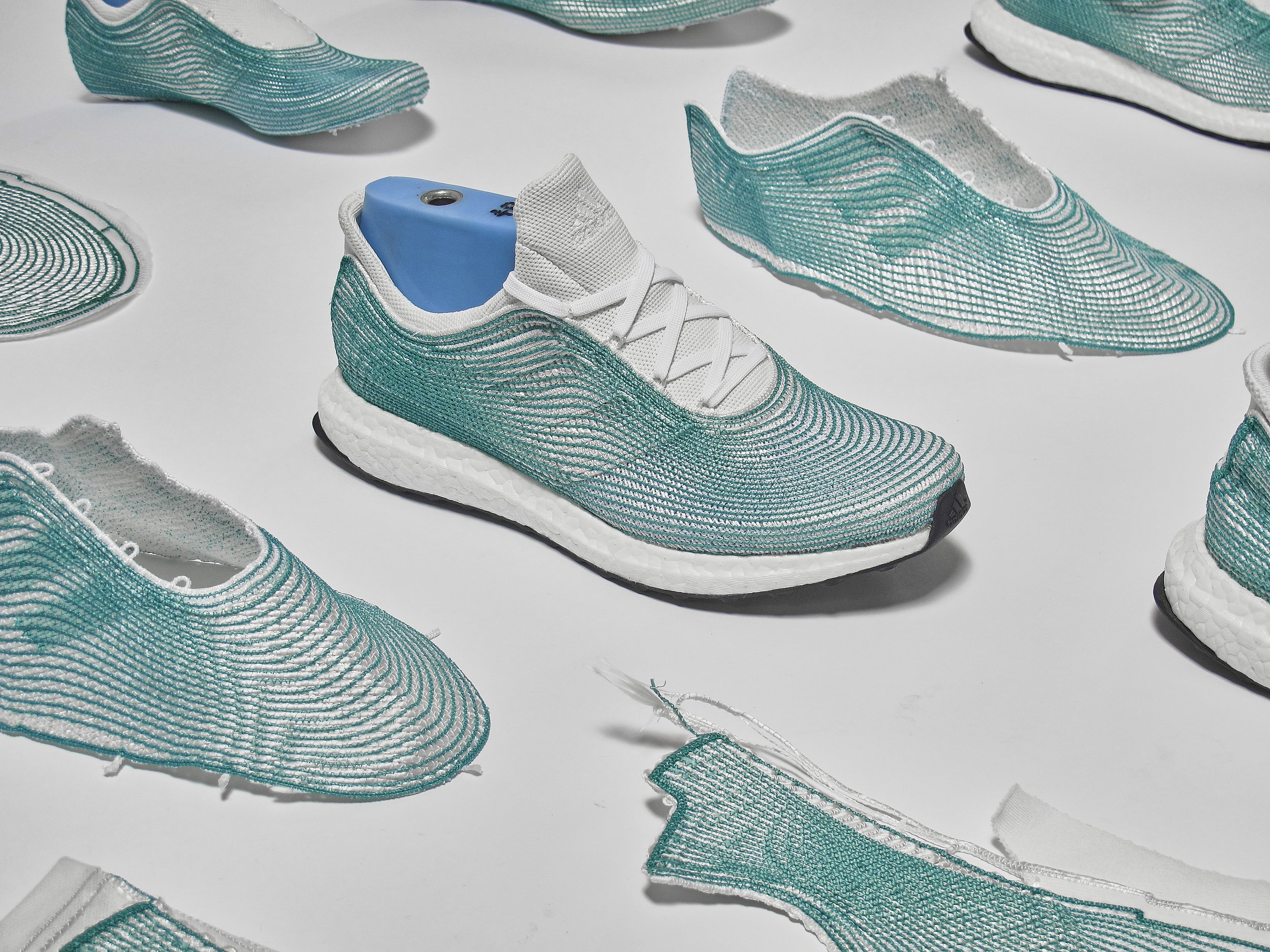 Prototypes for Parley for the Oceans x Alexander Taylor x Adidas, 2015