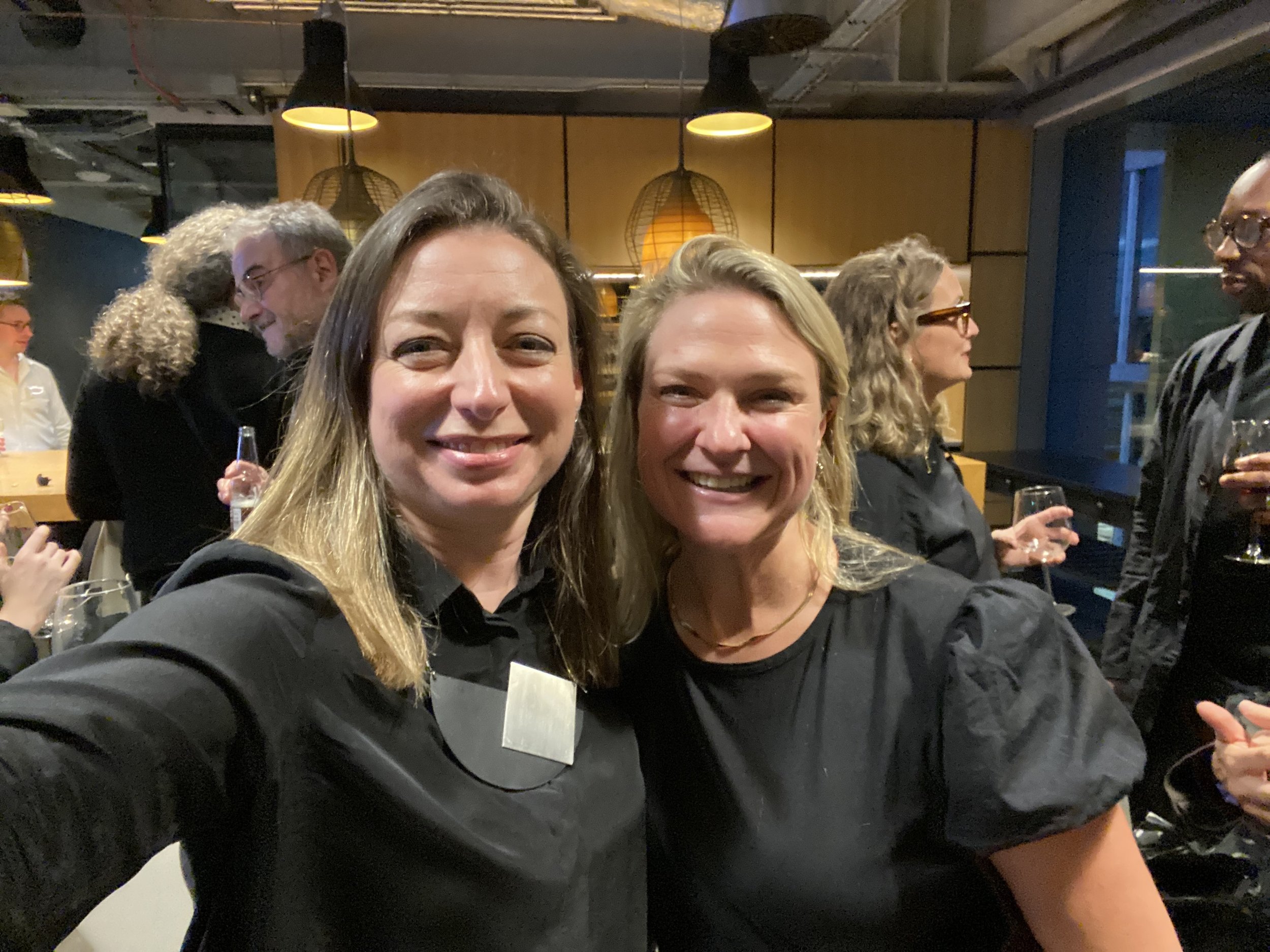 Alexandra Sherlock with Suzanne Barnes formerly of Nike