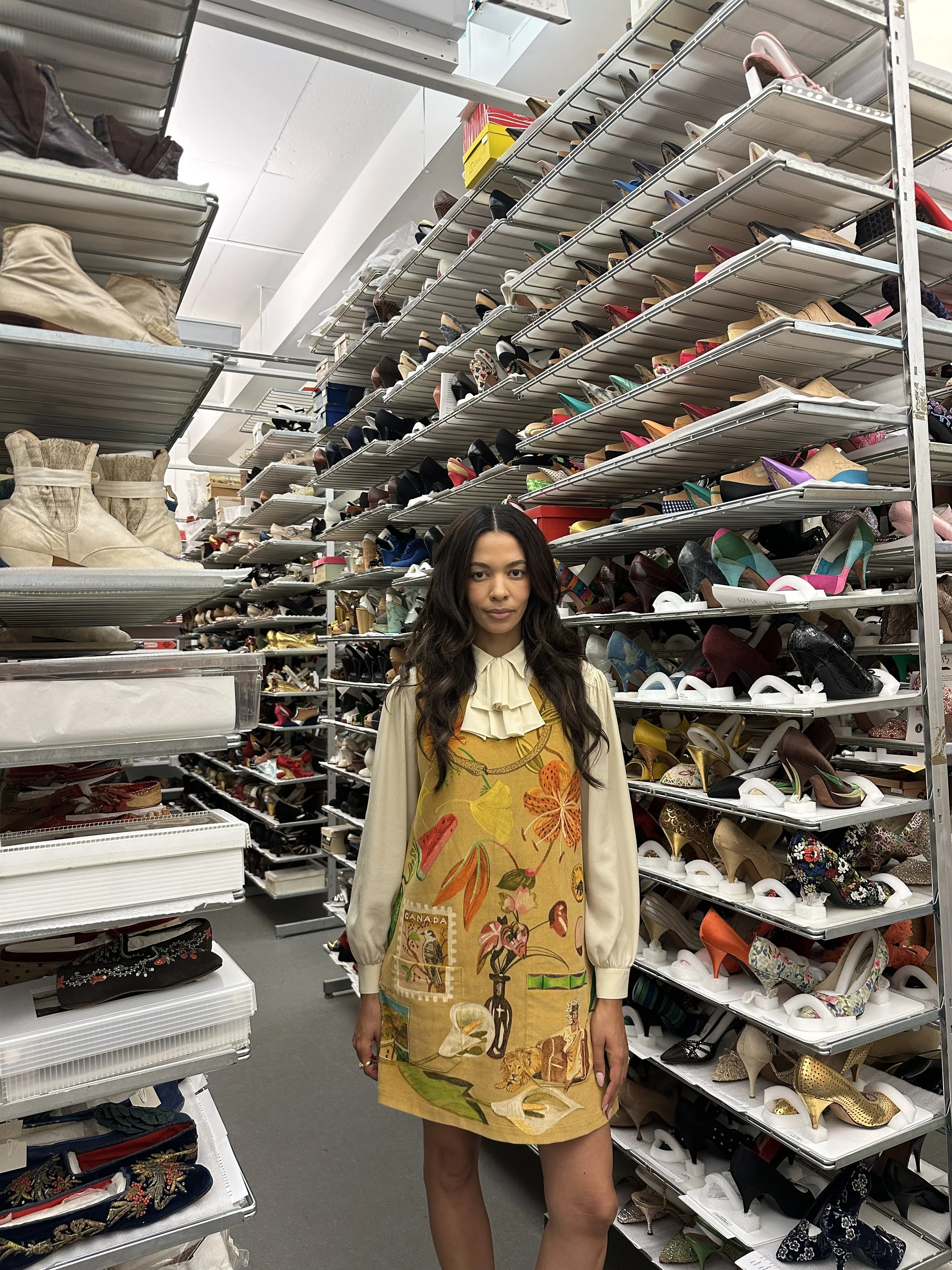 Aurora James in the archive